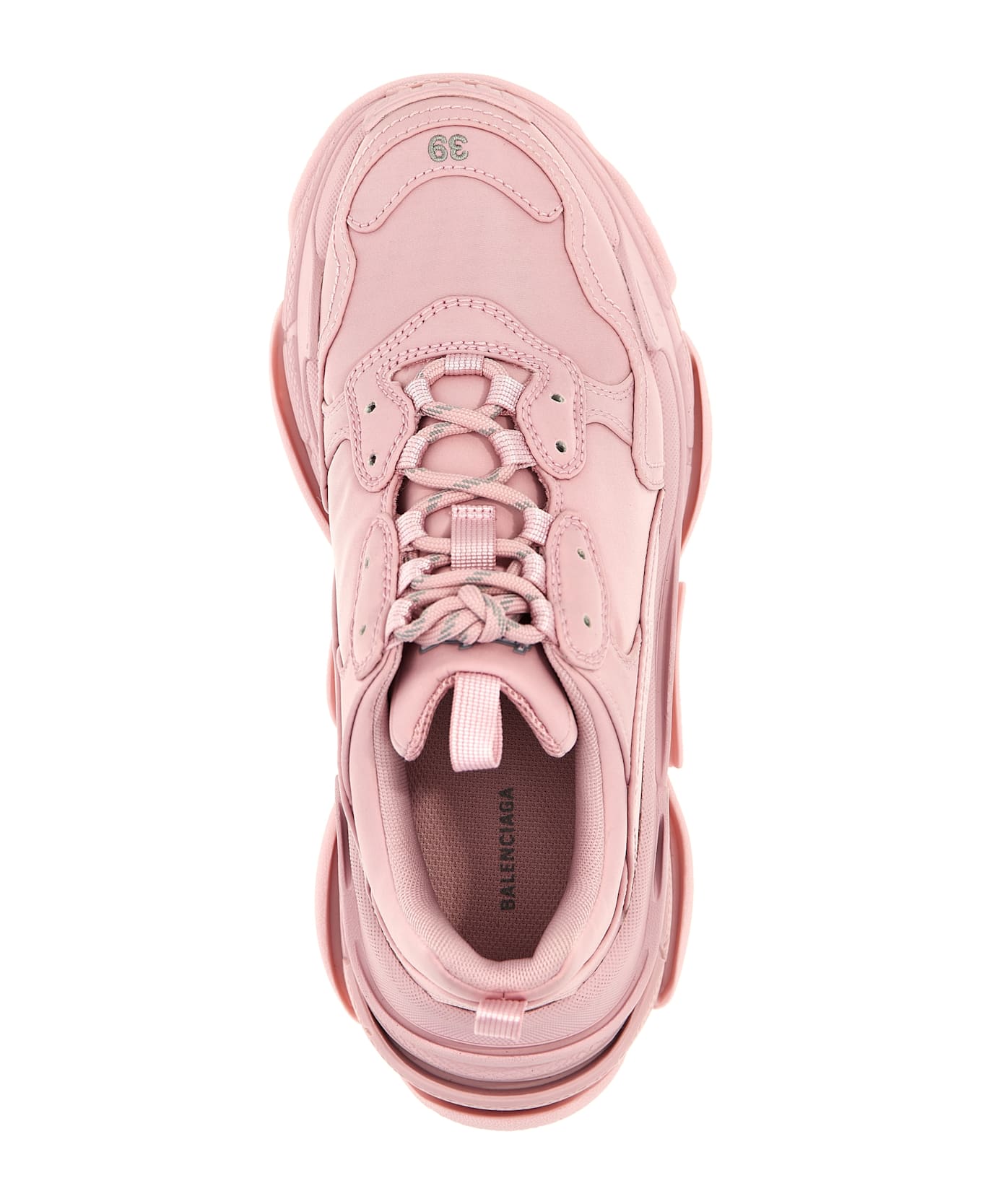 Balenciaga 'triple S Satin' Sneakers - Pink