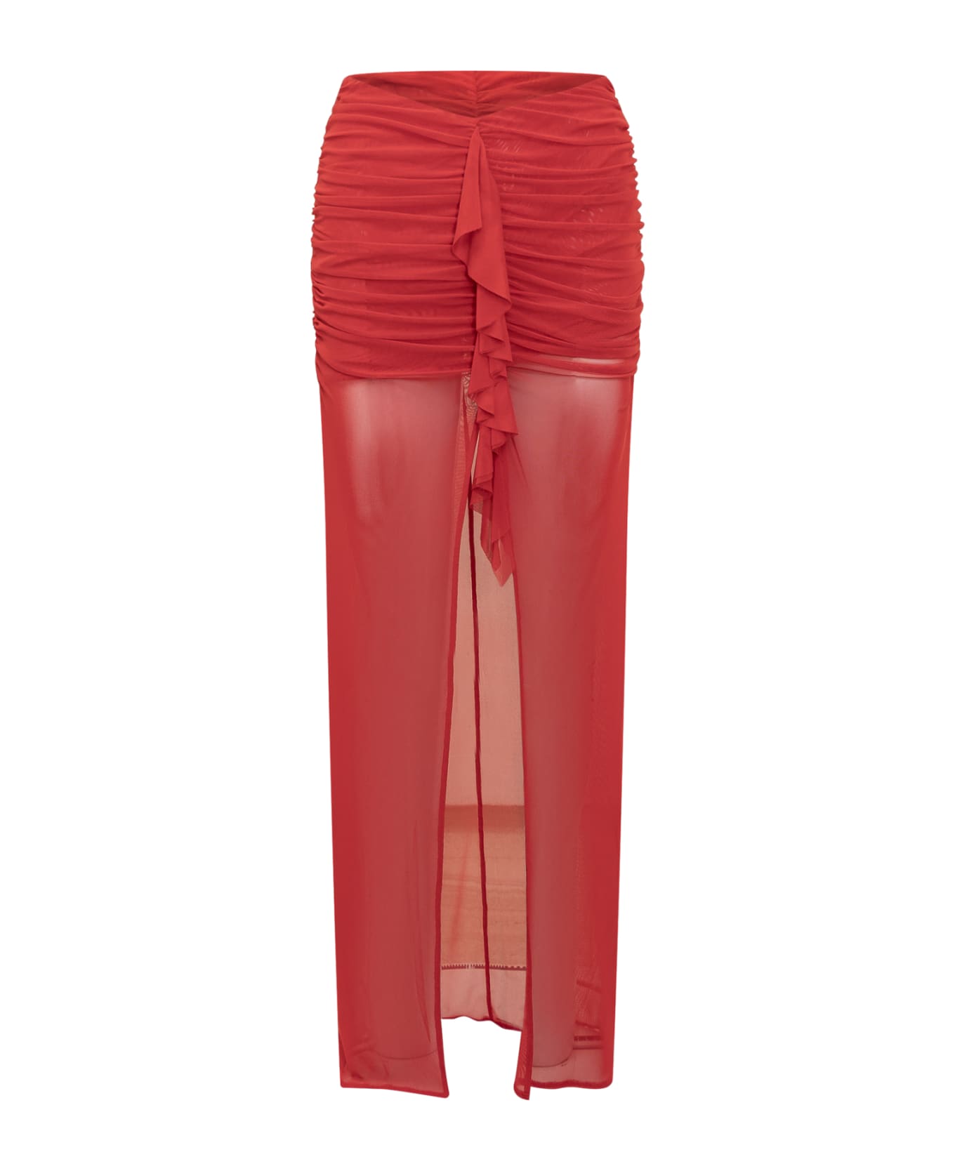 De La Vali Tiramisu Skirt - RED