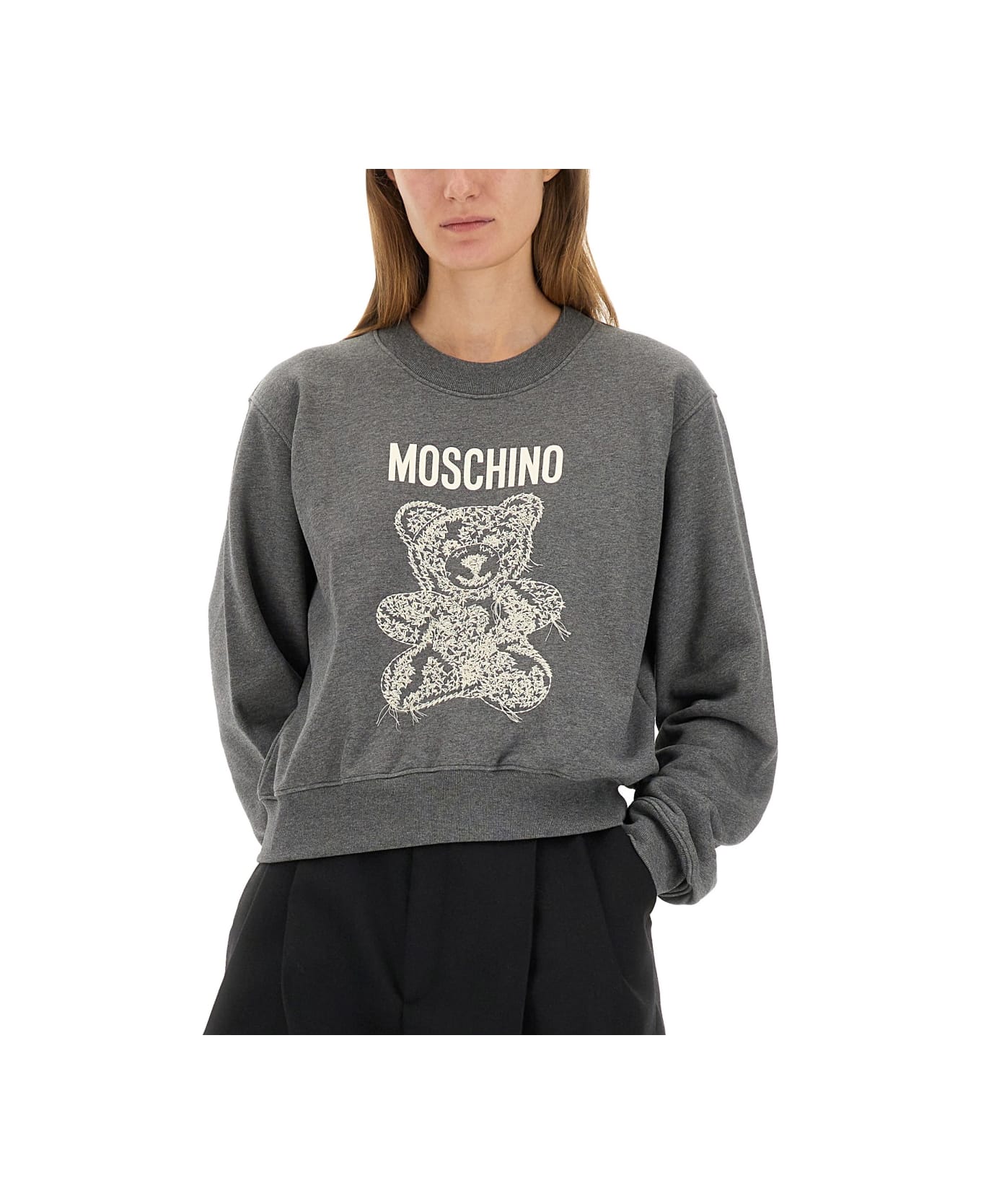 Moschino Teddy Sweatshirt - GREY