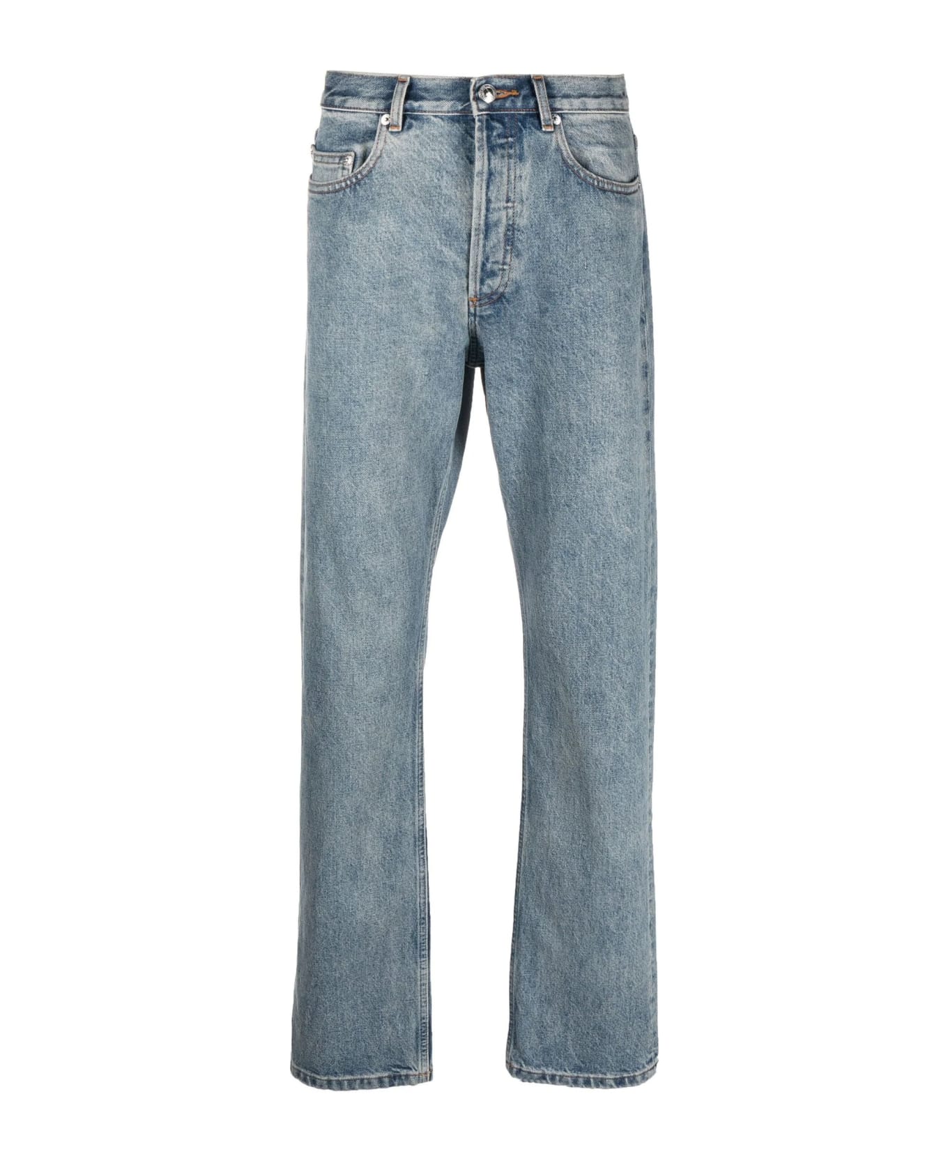 A.P.C. Cotton Denim Jeans - Blu