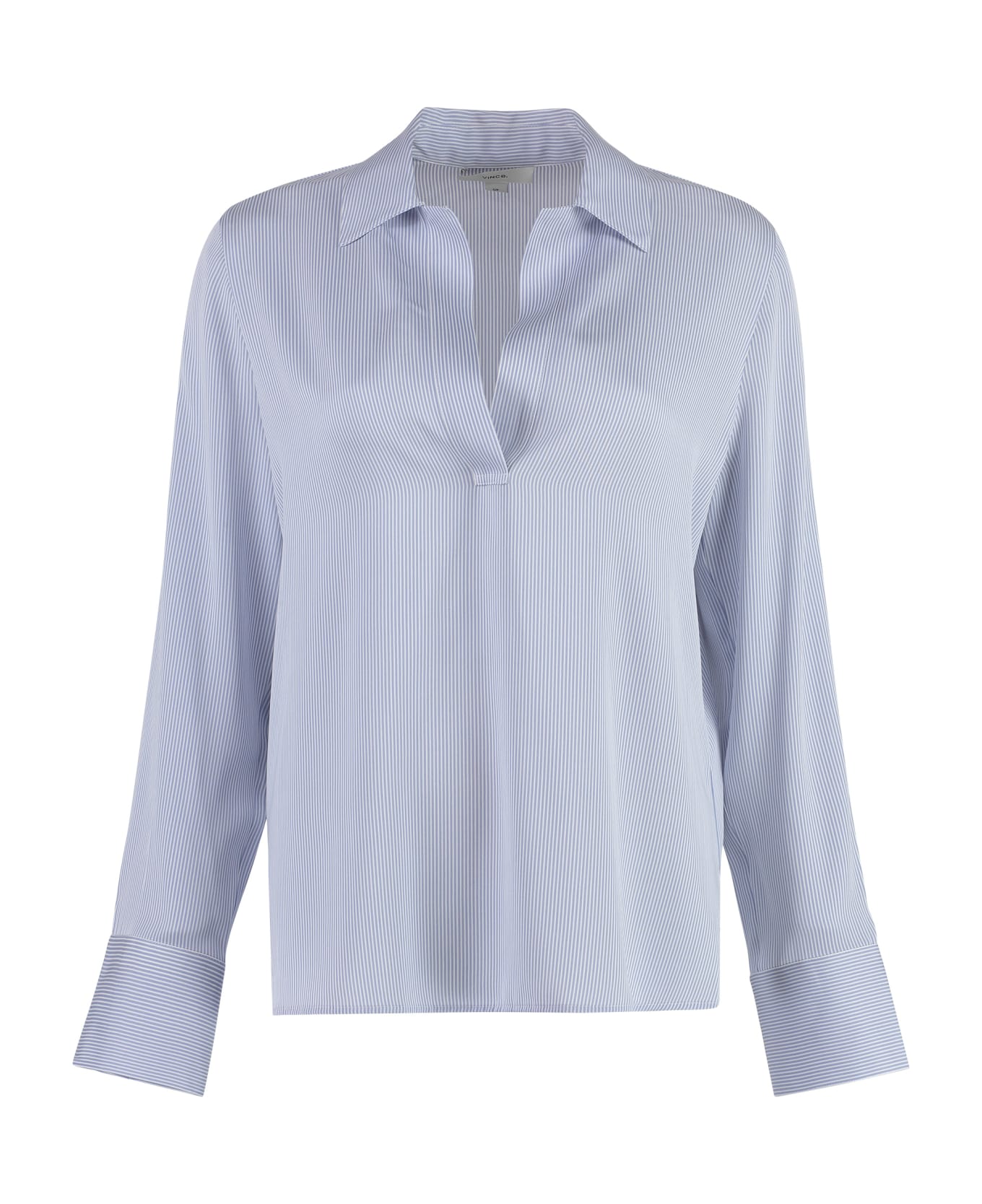 Vince Silk Blouse - Light Blue