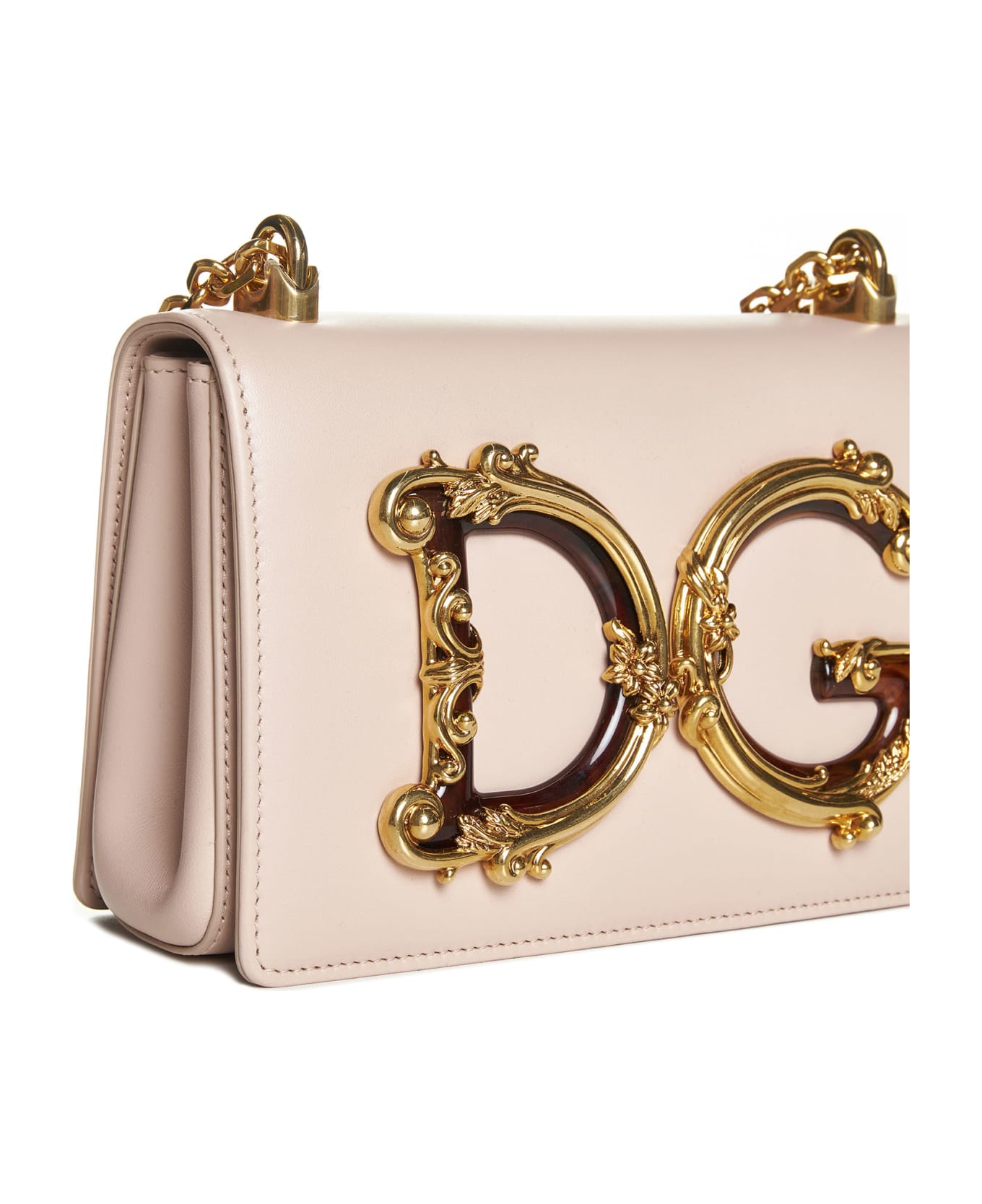Dolce & Gabbana 'dg Girls' Crossbody Bag - POWDER