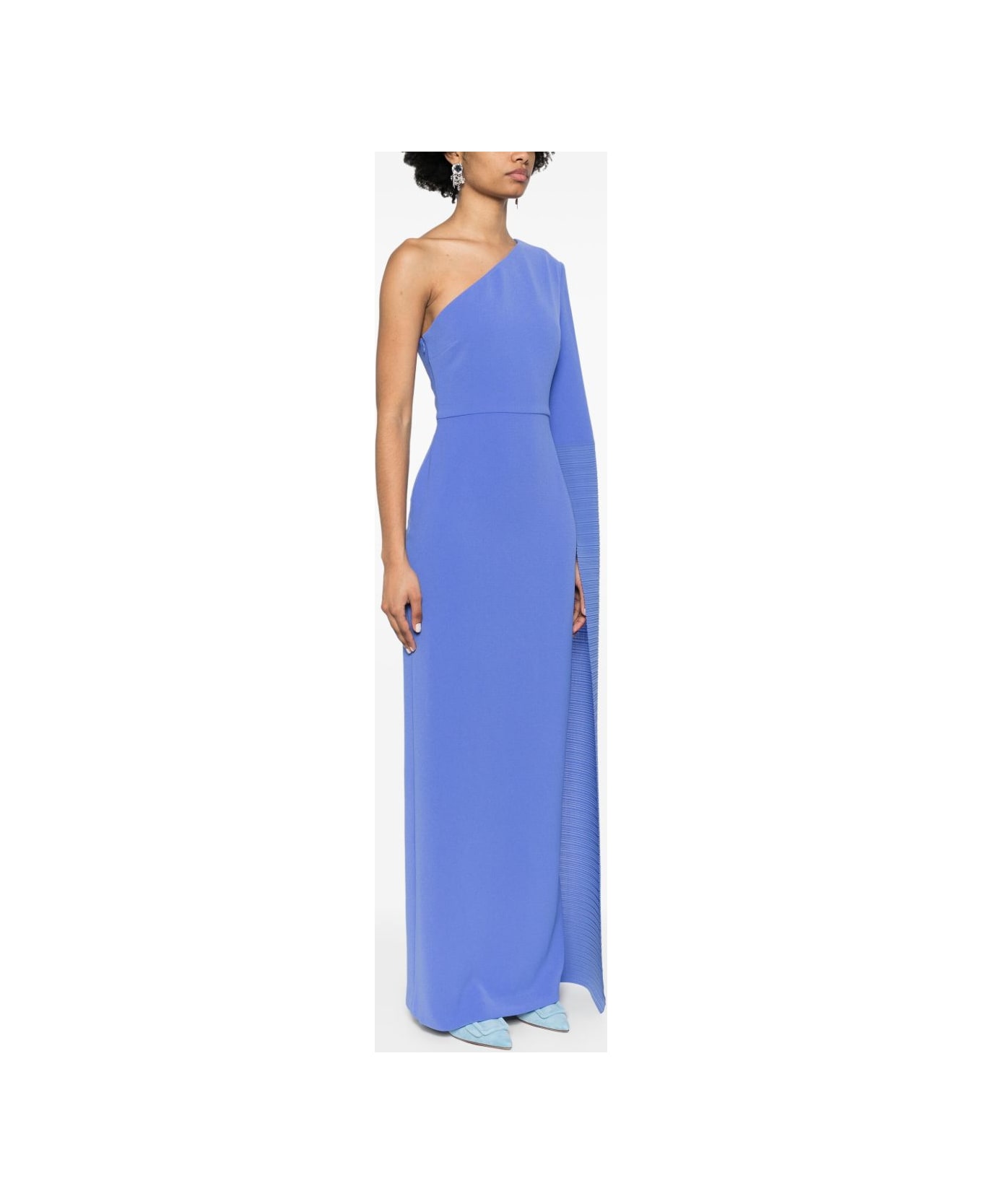 Solace London Sylvia Maxi Dress - Blue