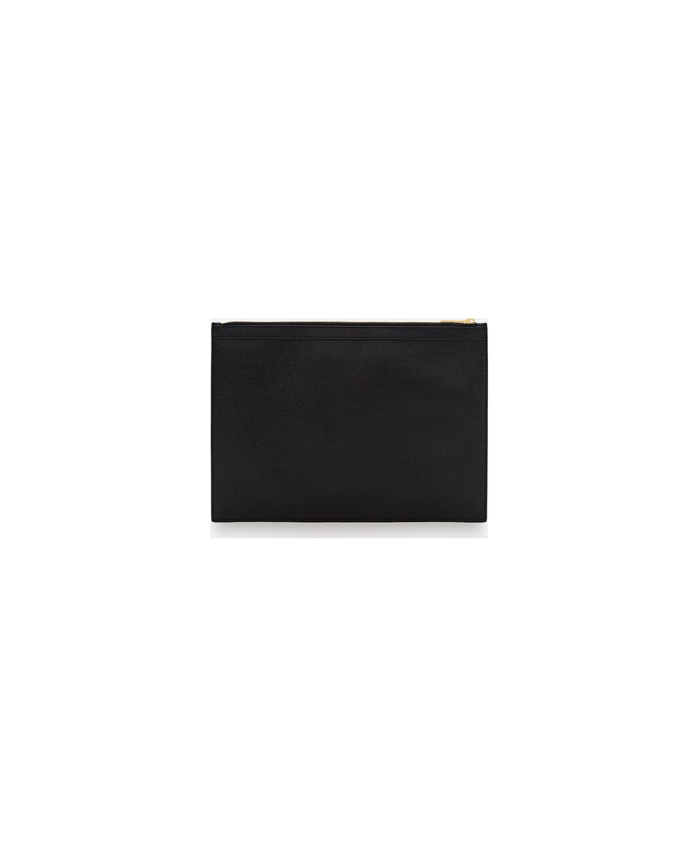 Thom Browne Medium Document Holder - Black