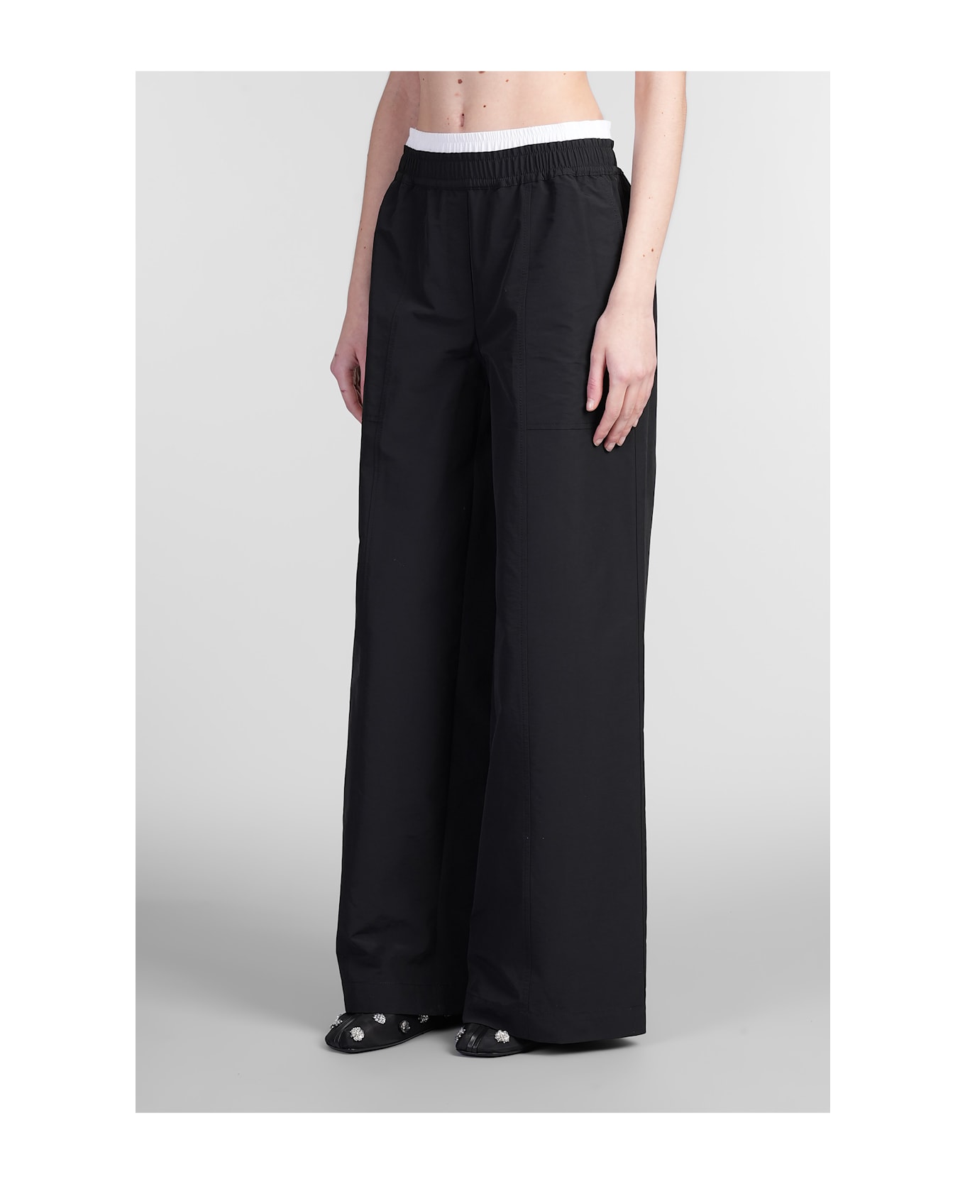 Simkhai Olly Pants In Black Cotton - black