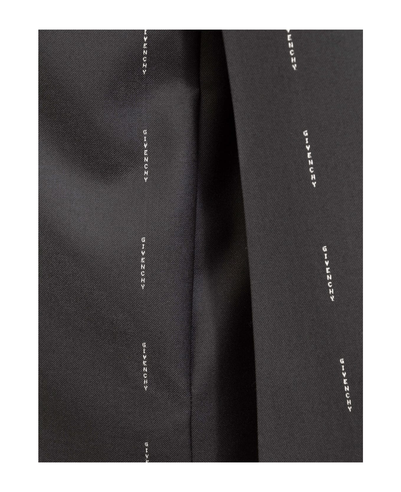 Givenchy Embroidered Twill Blazer - black