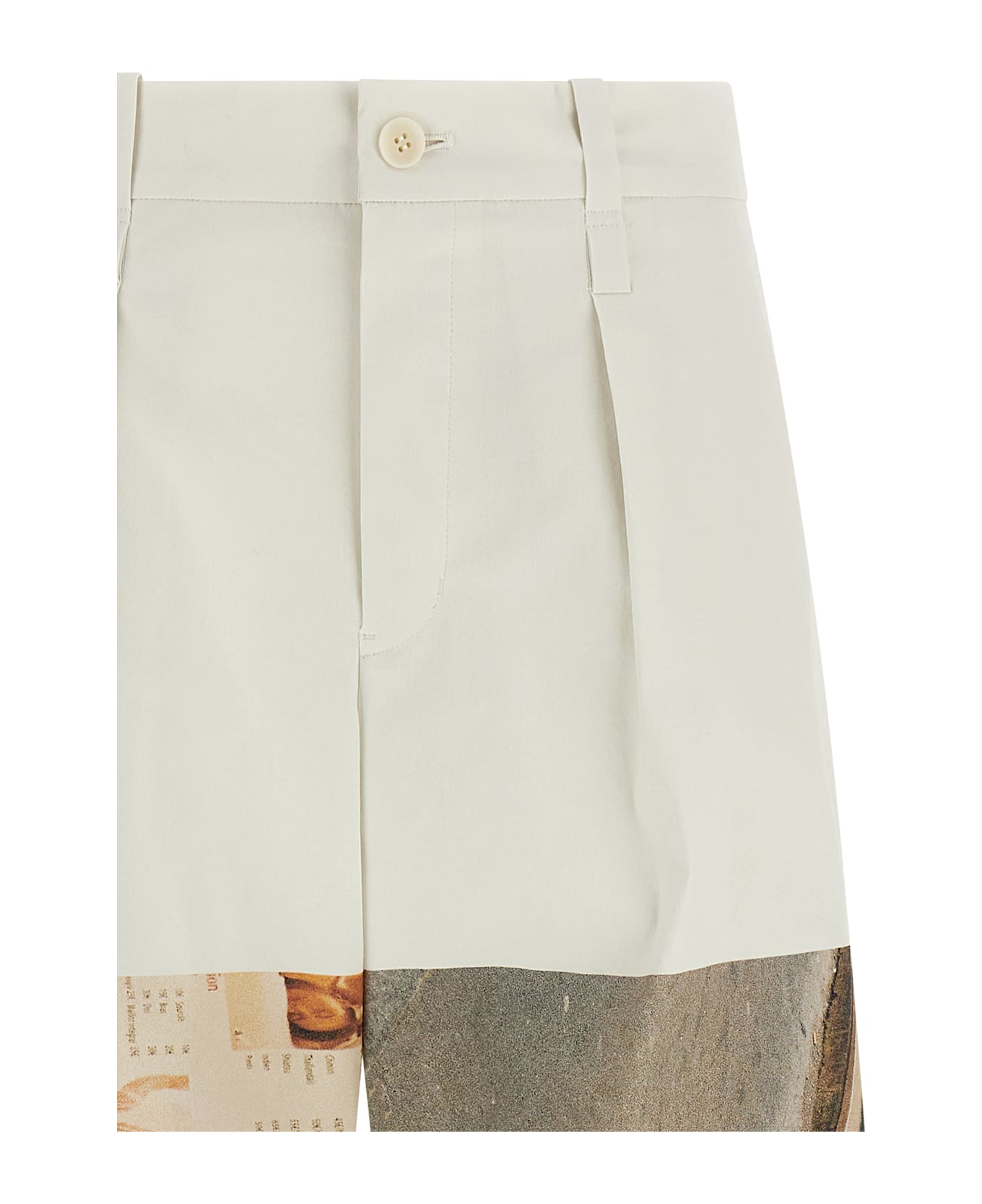 Issey Miyake 'street View' Pants - White