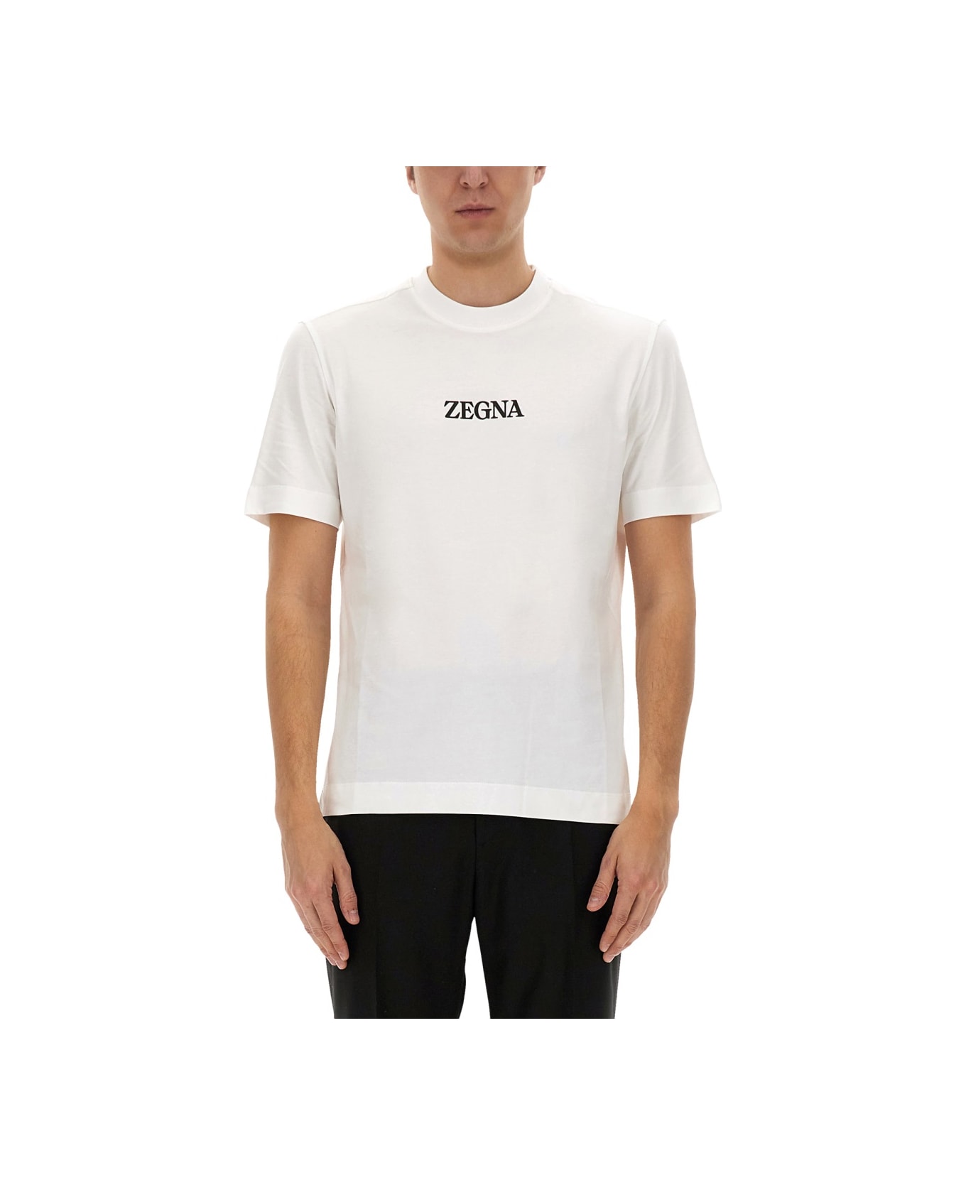Zegna Jersey T-shirt - WHITE
