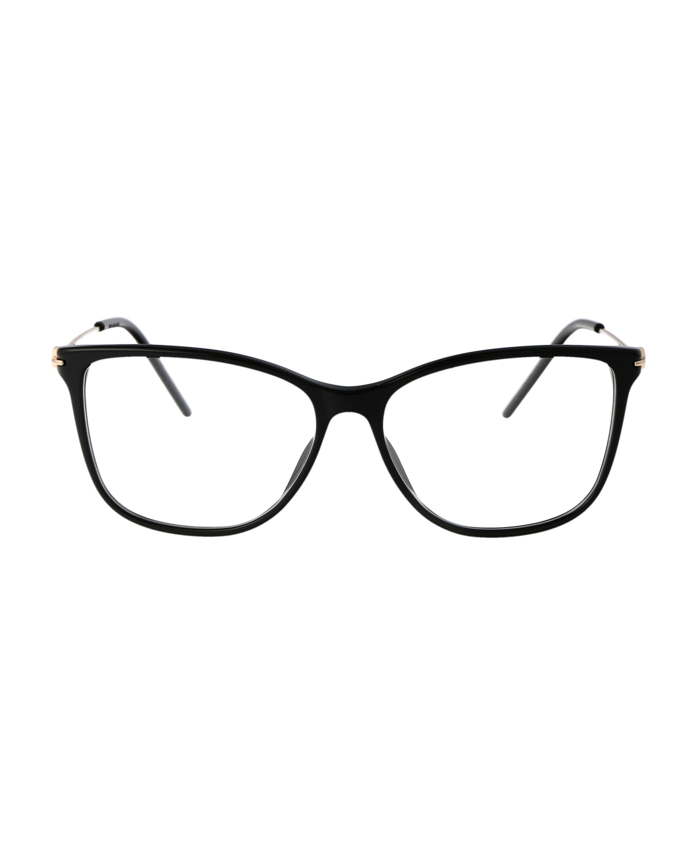 Gucci Eyewear Gg1272o Glasses - 001 BLACK GOLD TRANSPARENT
