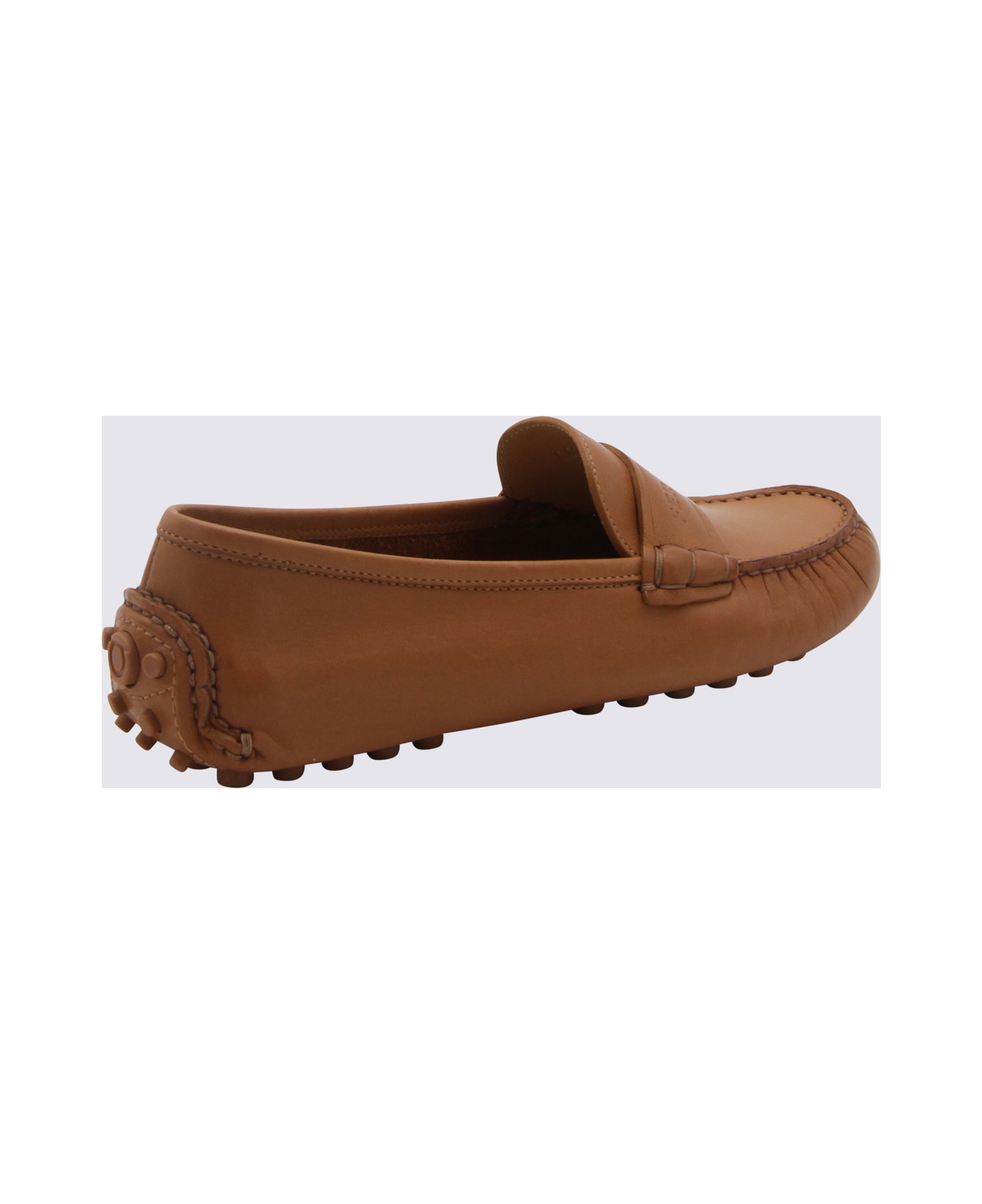 Ferragamo Brown Leather Loafers - NERO || NERO || NERO