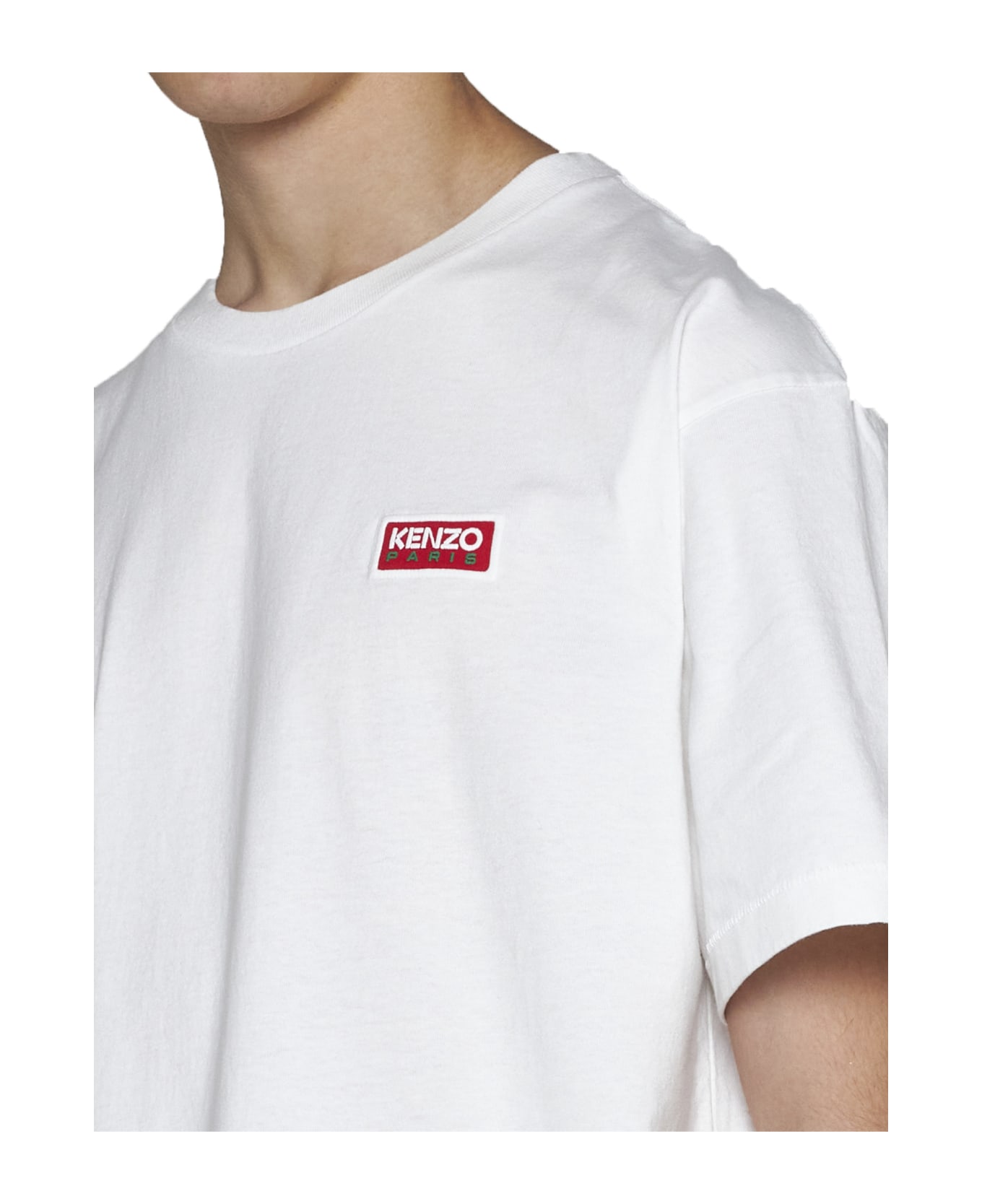 Kenzo T-shirt With Logo - Off white