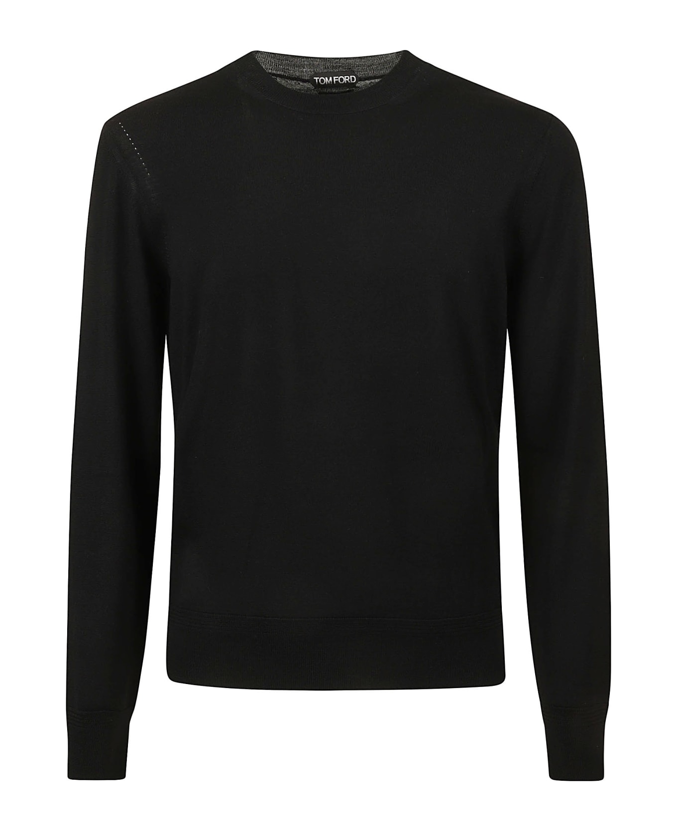 Tom Ford Plain Rib Sweatshirt - Black