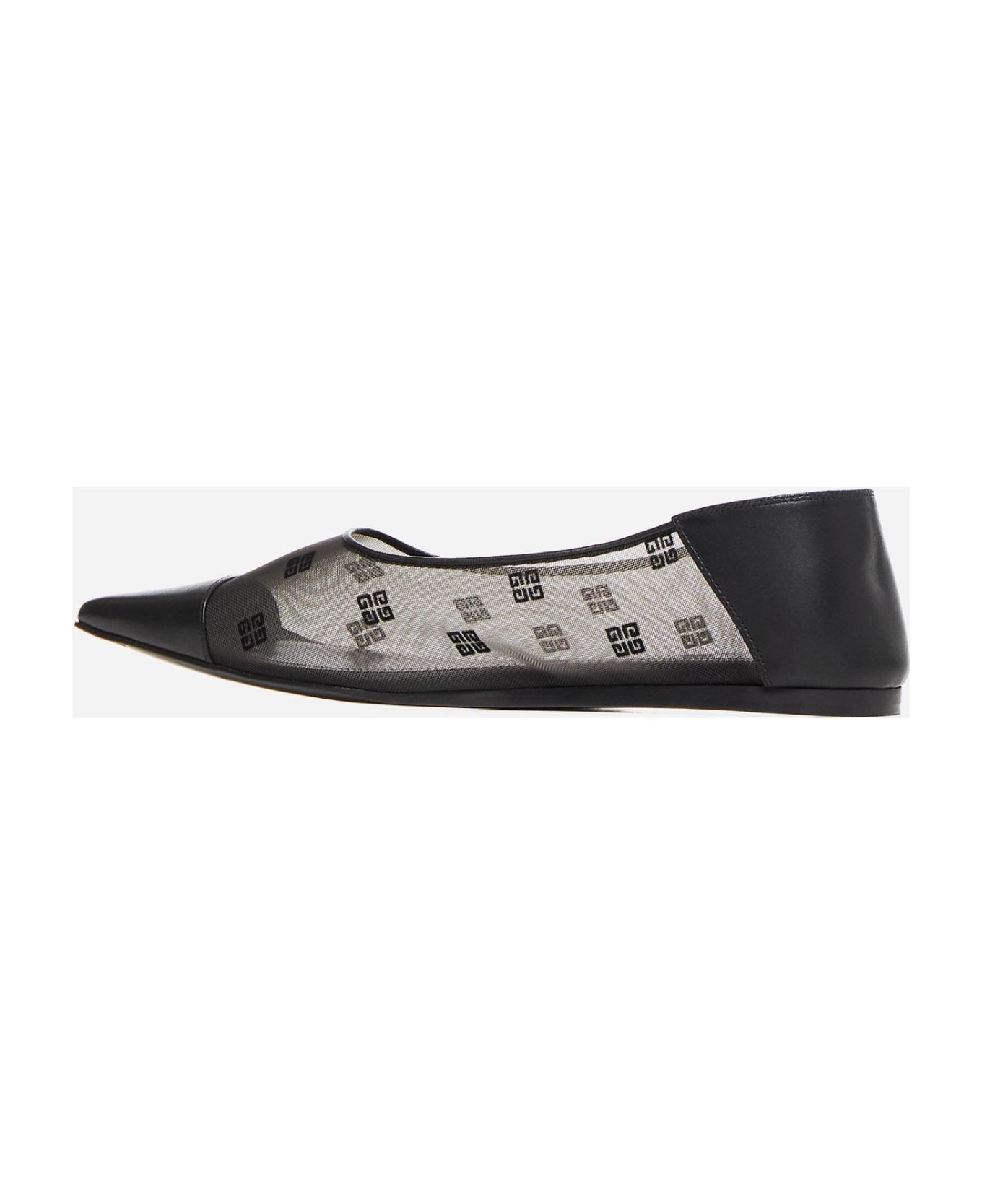 Givenchy 4g Mesh Ballet Flats - Nero