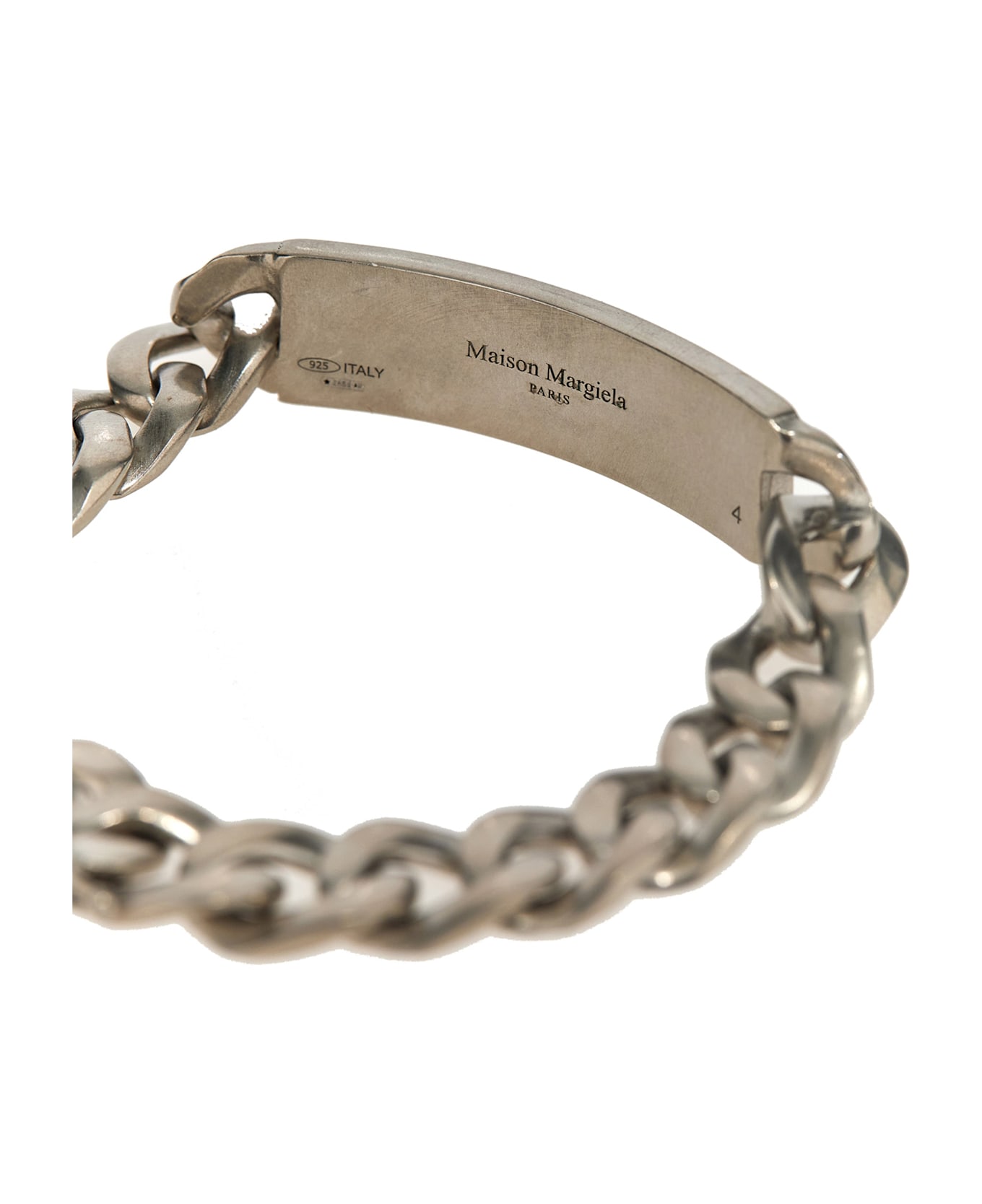 Maison Margiela 
gourmette Reference
 Bracelet - Silver