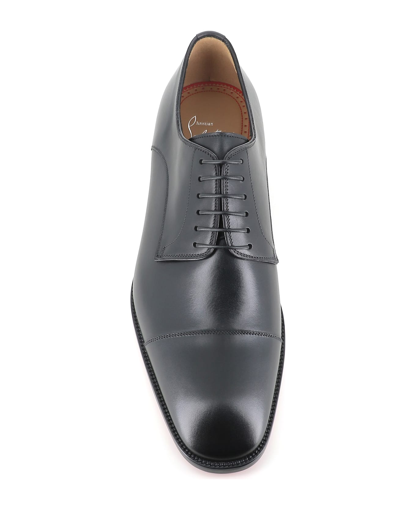 Christian Louboutin Derby Top 5 Flat - Black