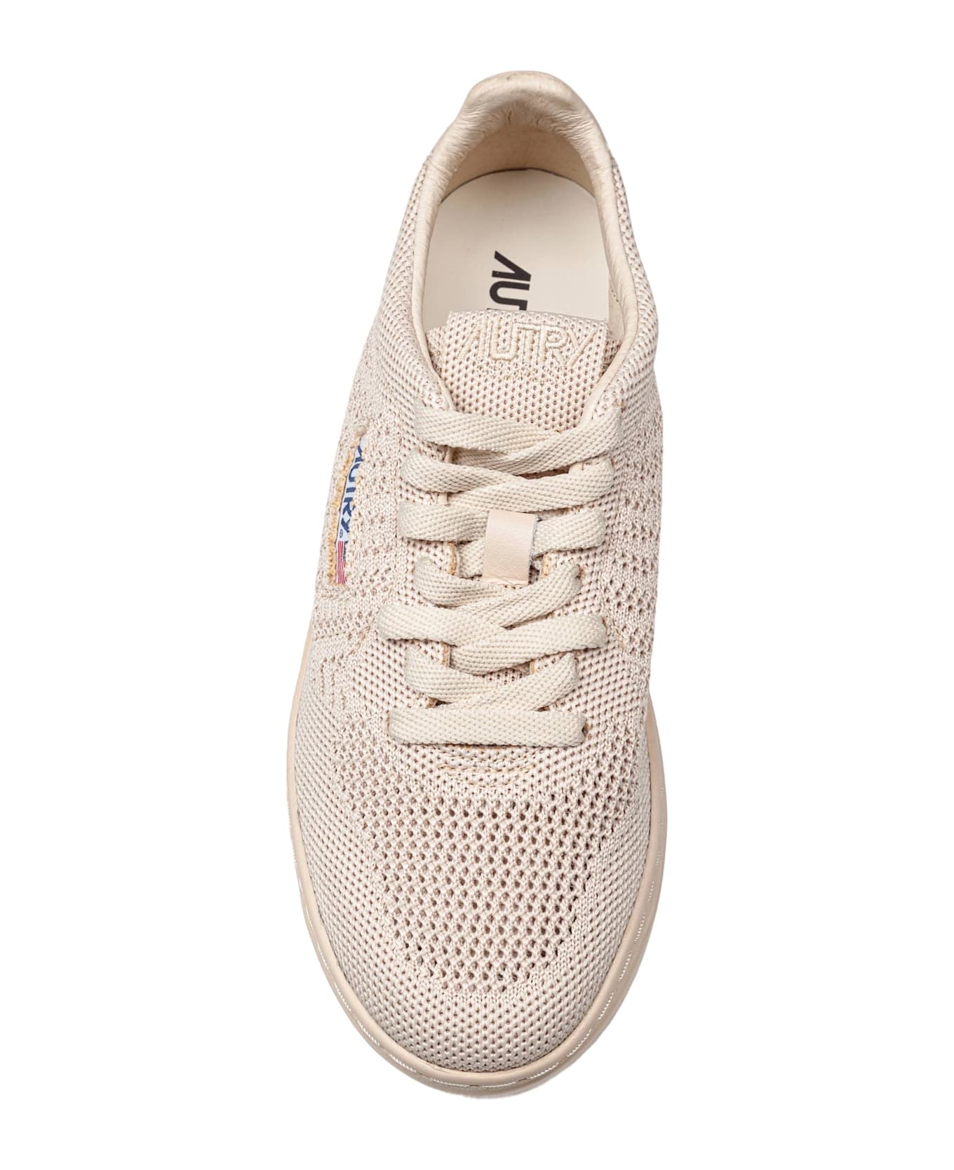 Autry Easeknit Sneakers In Fabric, Creme Brulee Color - MULTICOLOUR