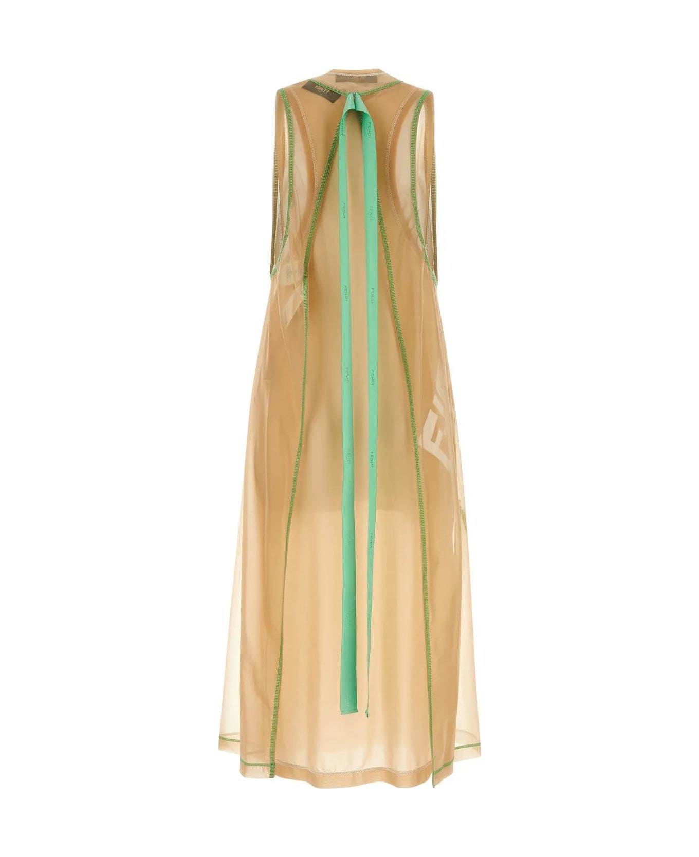 Fendi Tech Jersey Dress - Beige ワンピース＆ドレス
