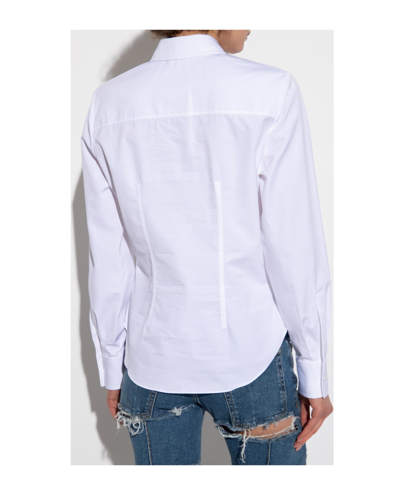 Alexander McQueen Zip Pocket Long-sleeved Shirt シャツ
