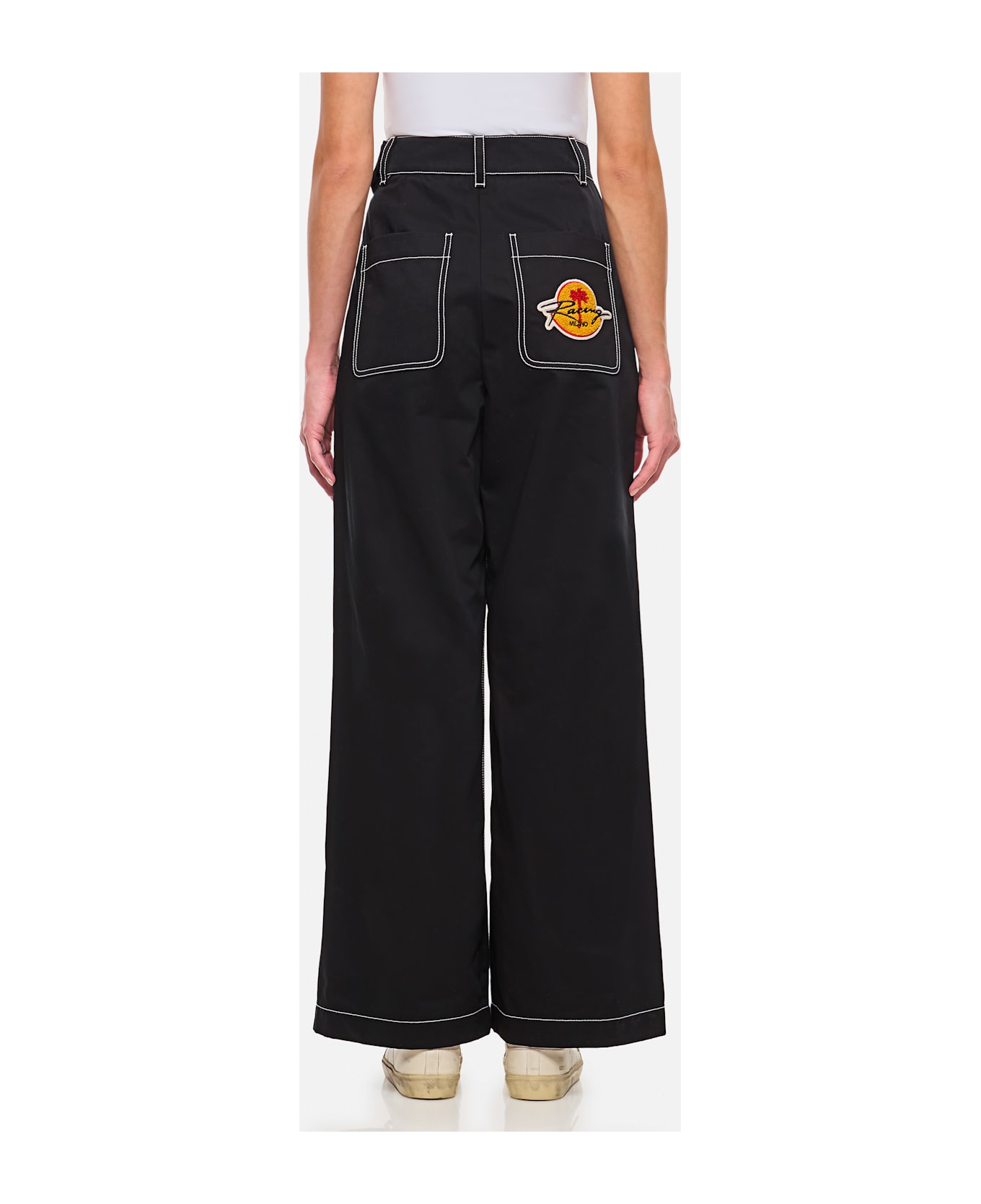 Moncler Genius X Palm Angels Trousers - Black