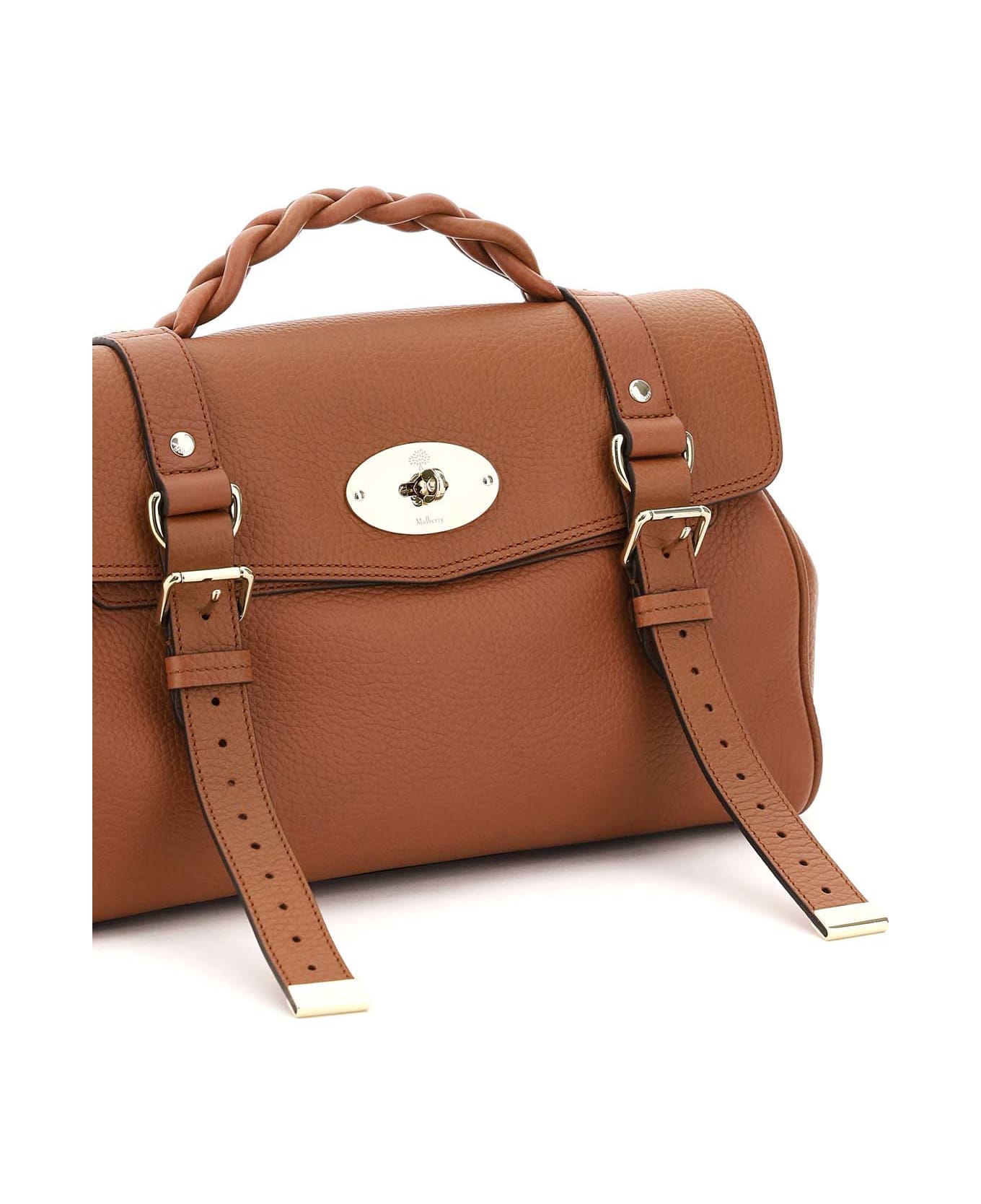 Mulberry Alexa Medium Handbag - CHESTNUT (Brown) トートバッグ