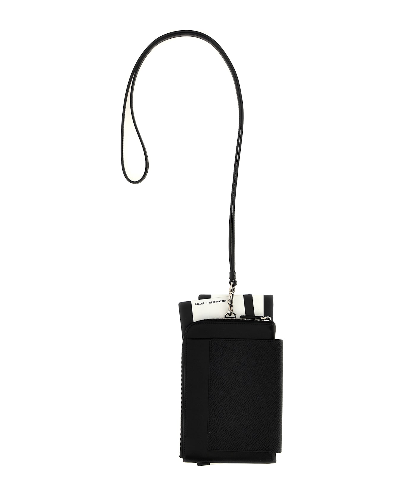 Balenciaga 
passport Phone Holder
 Card Holder - Black