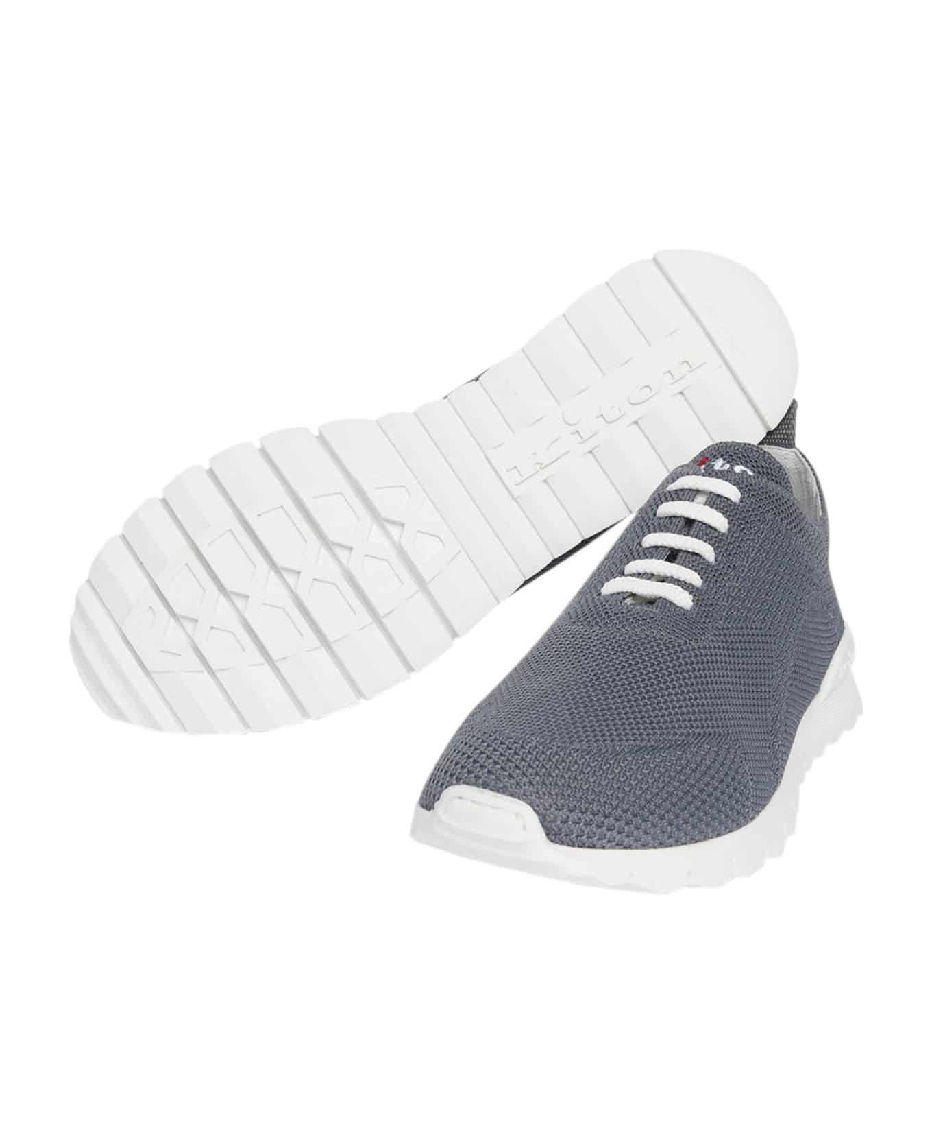 Kiton Fits - Sneakers Shoes Cotton - GREY スニーカー