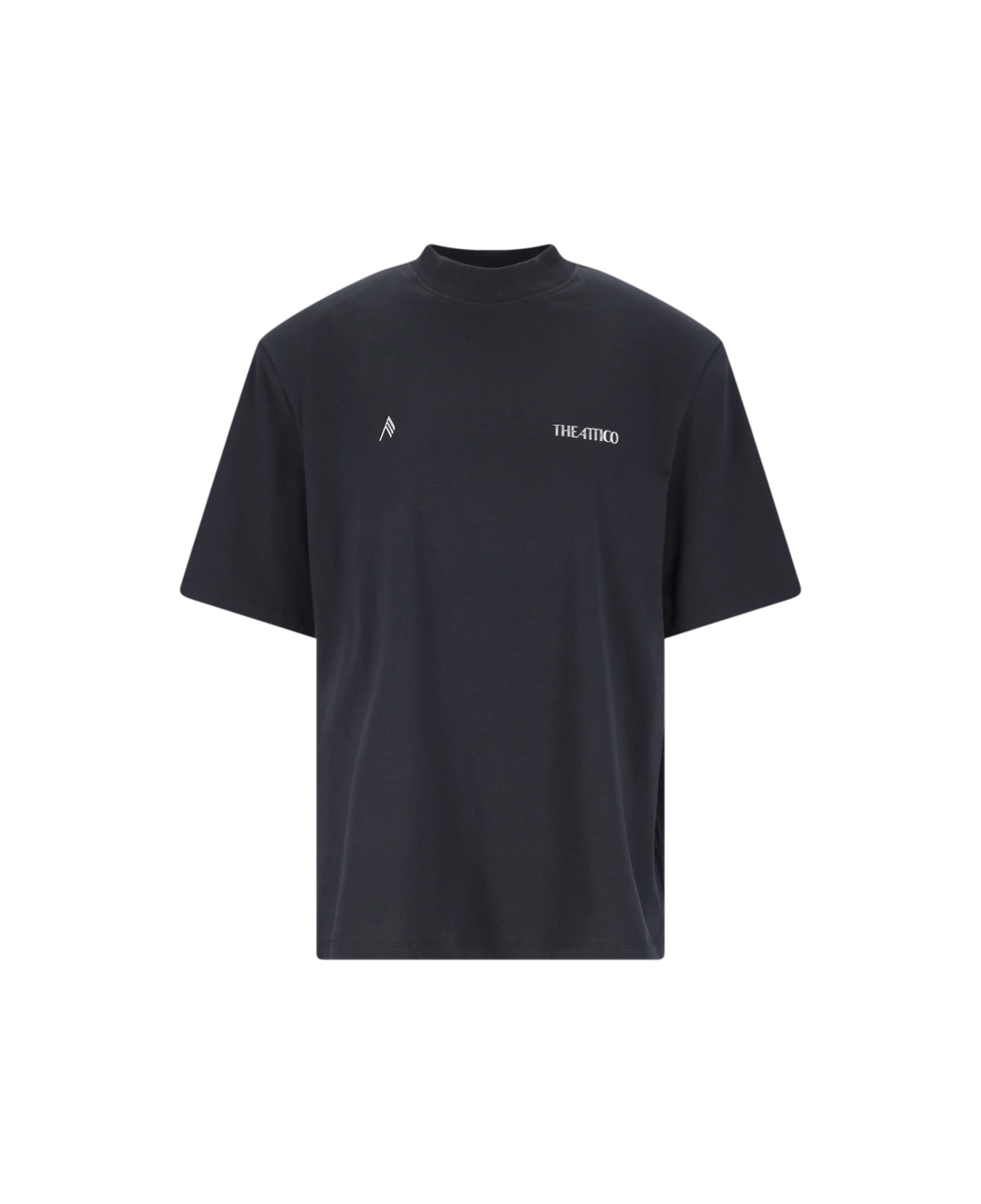 The Attico Logo T-shirt - Black Tシャツ
