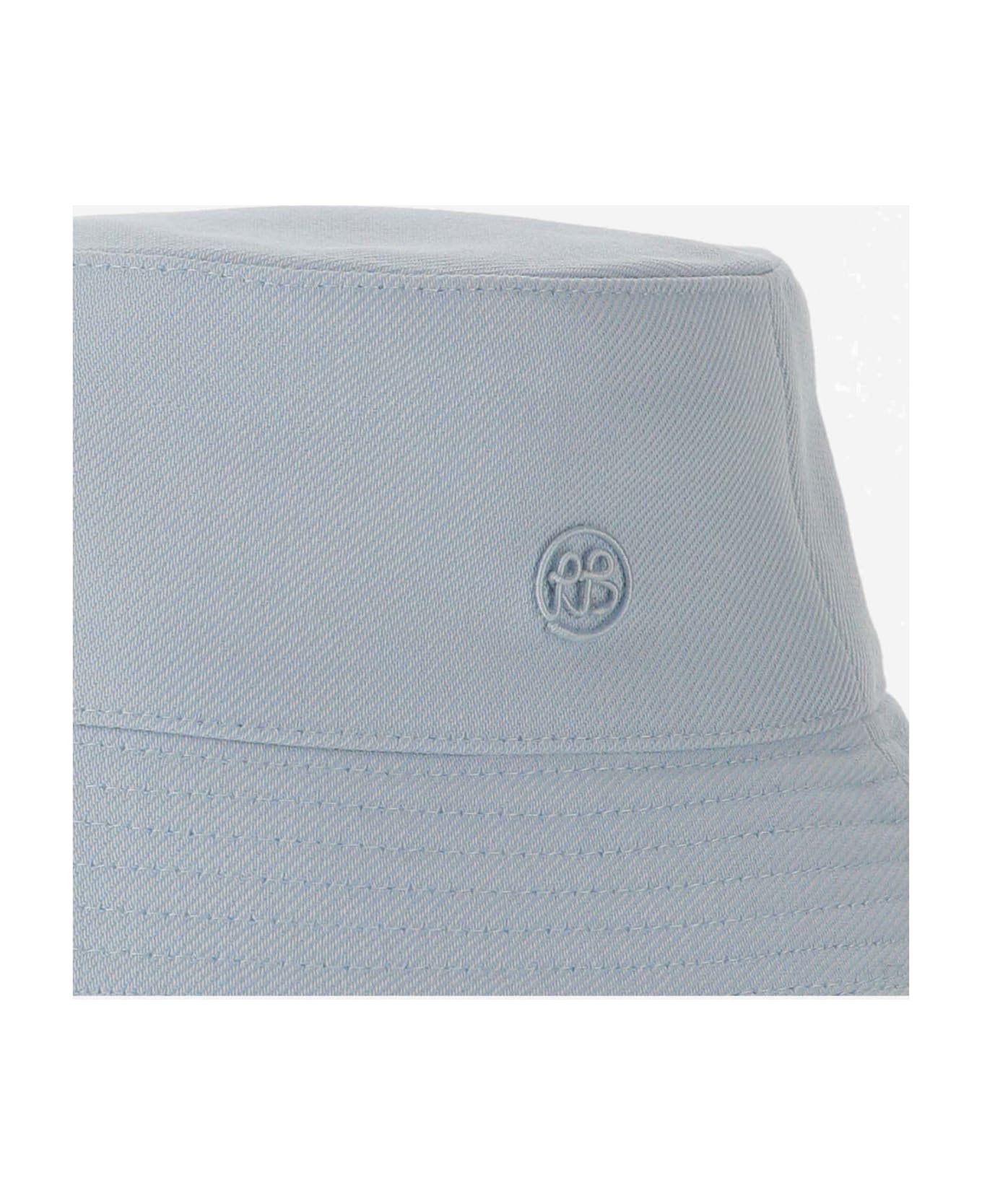 Ruslan Baginskiy Logo Cotton Bucke Hat - Light Blue 帽子