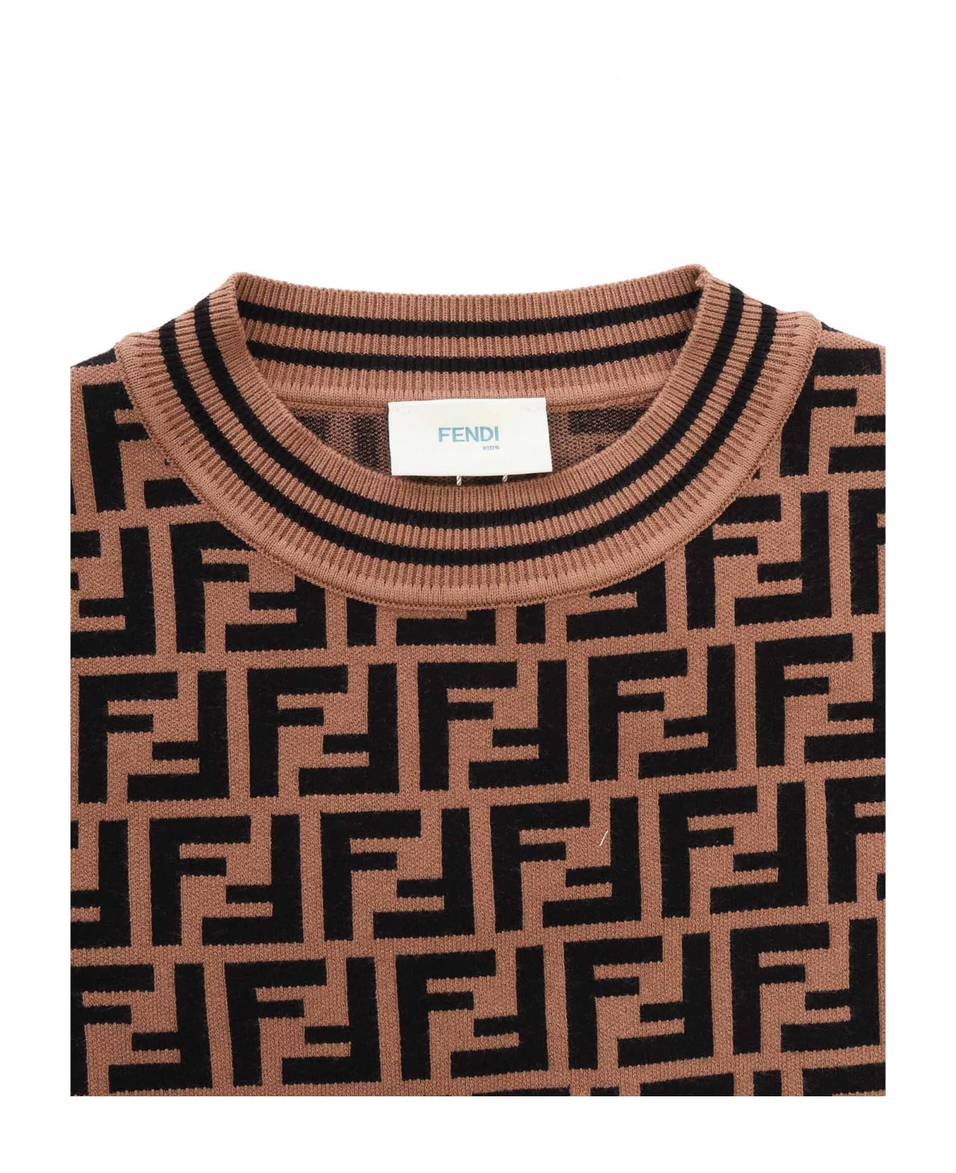 Fendi Ff Sweatshirt - BROWN ニットウェア＆スウェットシャツ