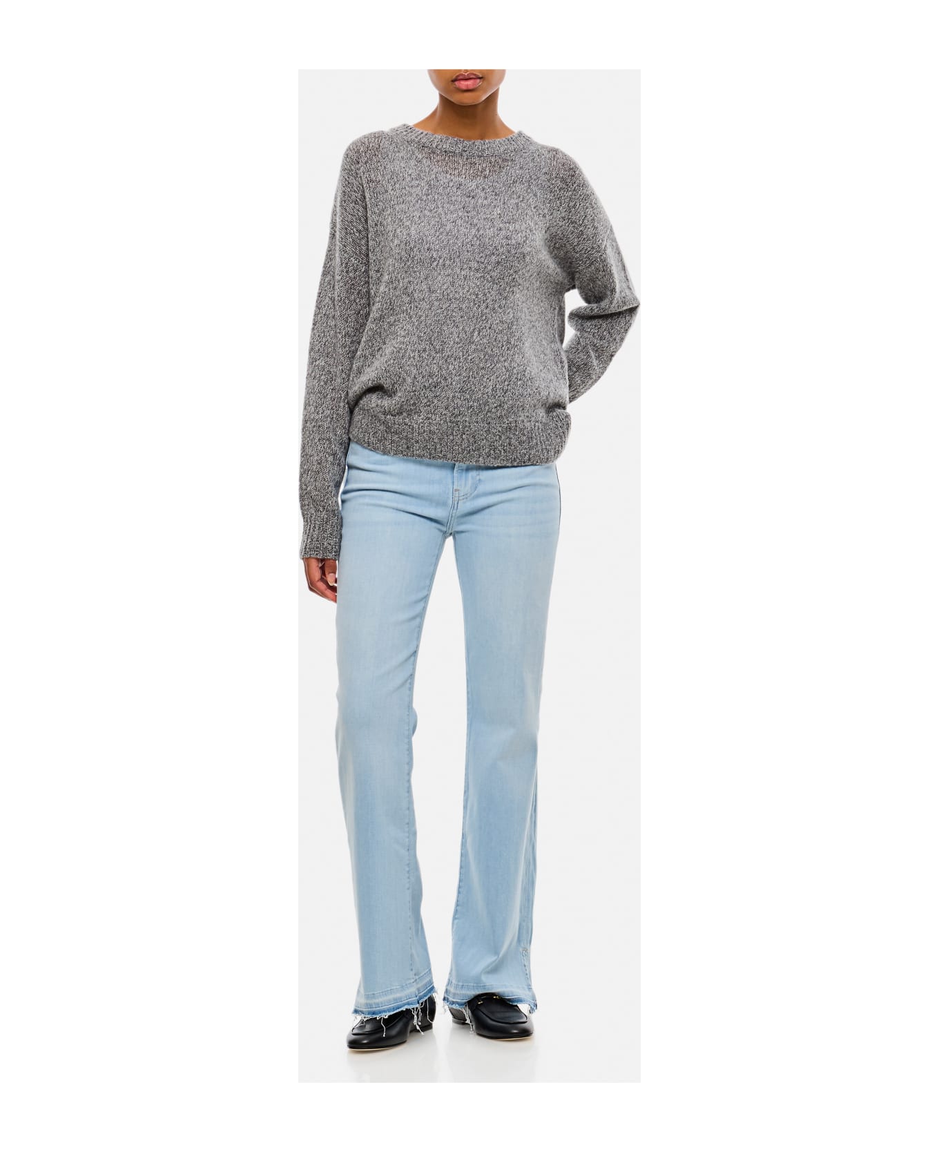 Lisa Yang Lova Cashmere Sweater - Grey