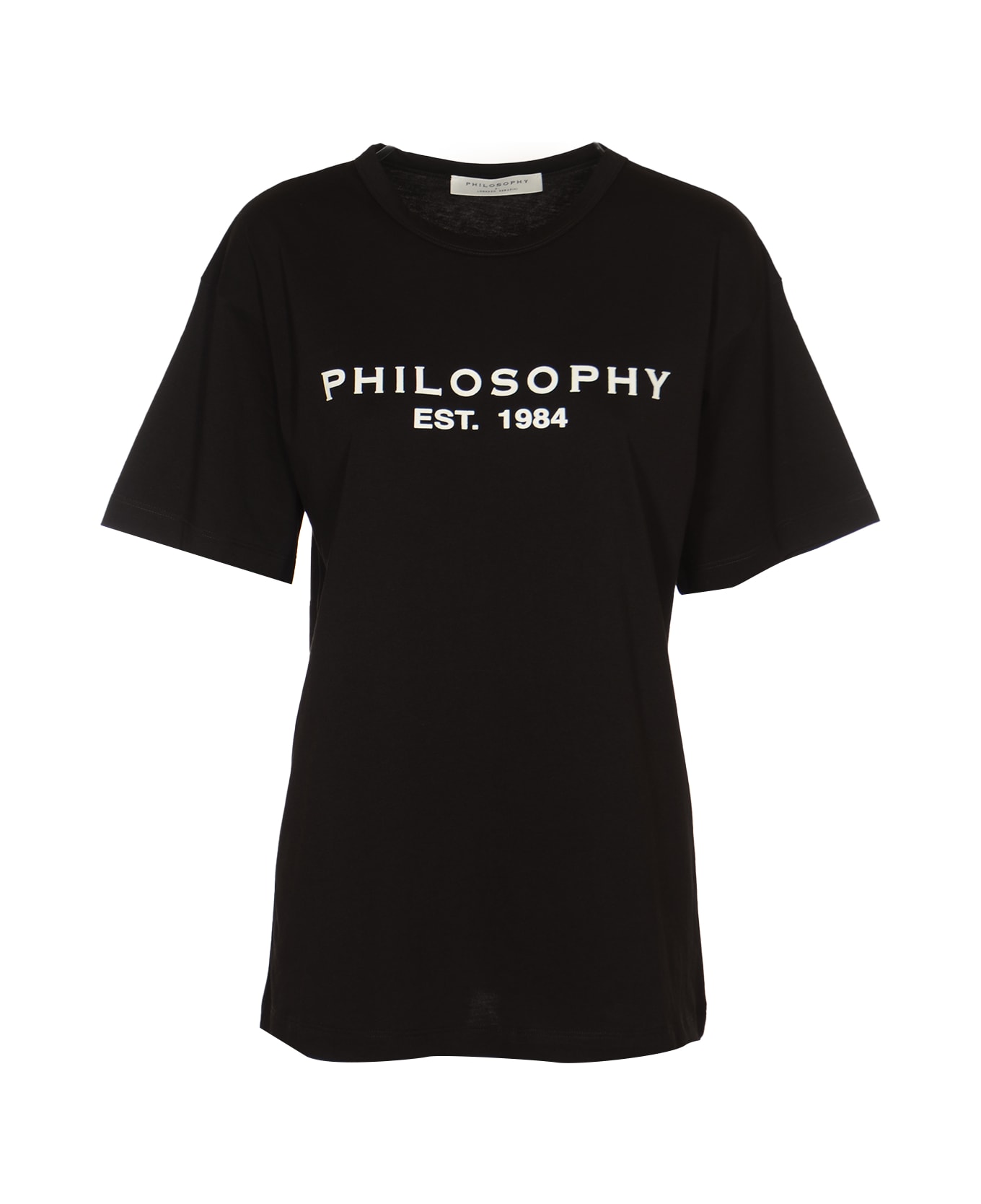 Philosophy di Lorenzo Serafini Logo Printed T-shirt - Black
