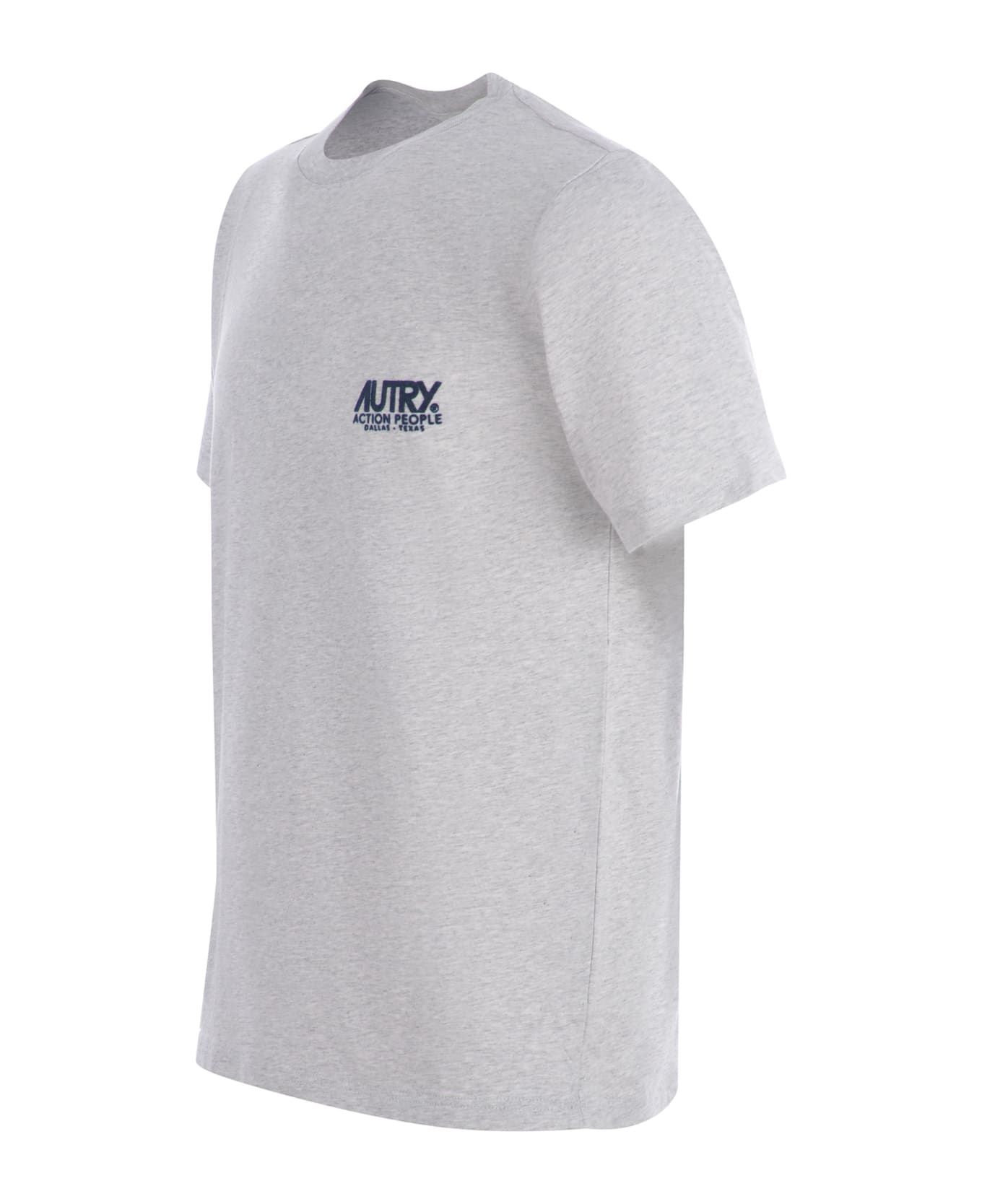 Autry T-shirt Autry In Cotton - Grigio シャツ