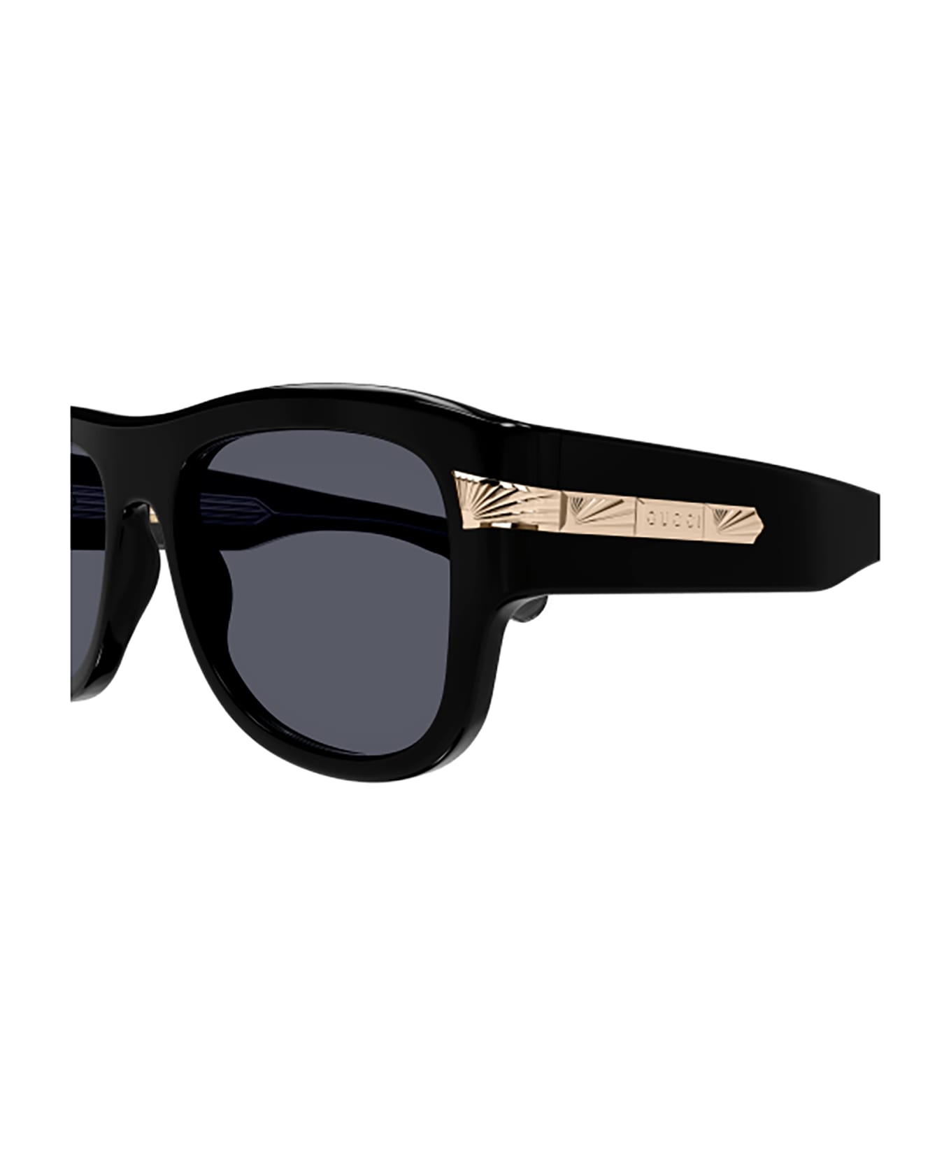 Gucci Eyewear GG1517S Sunglasses - Black Black Grey