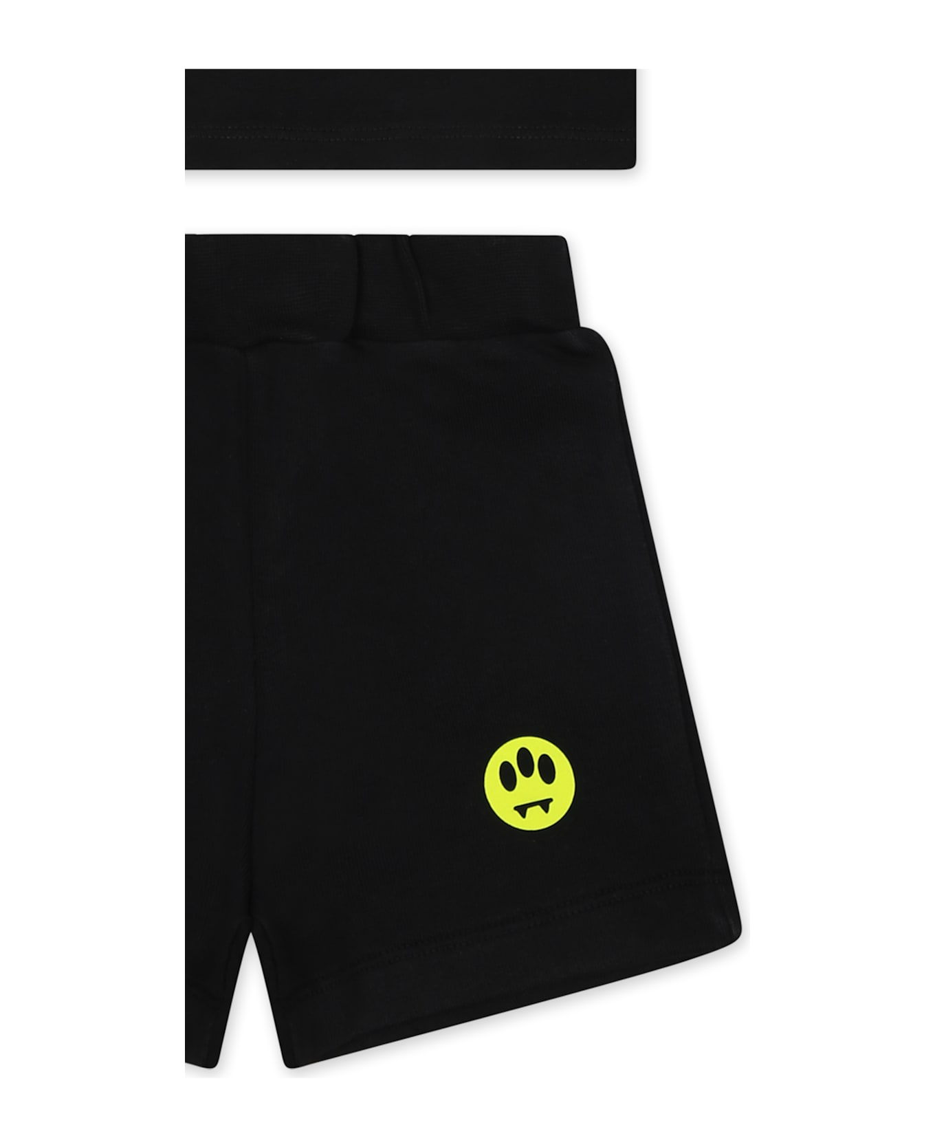 Barrow Black Suit For Babykids With Logo - Black