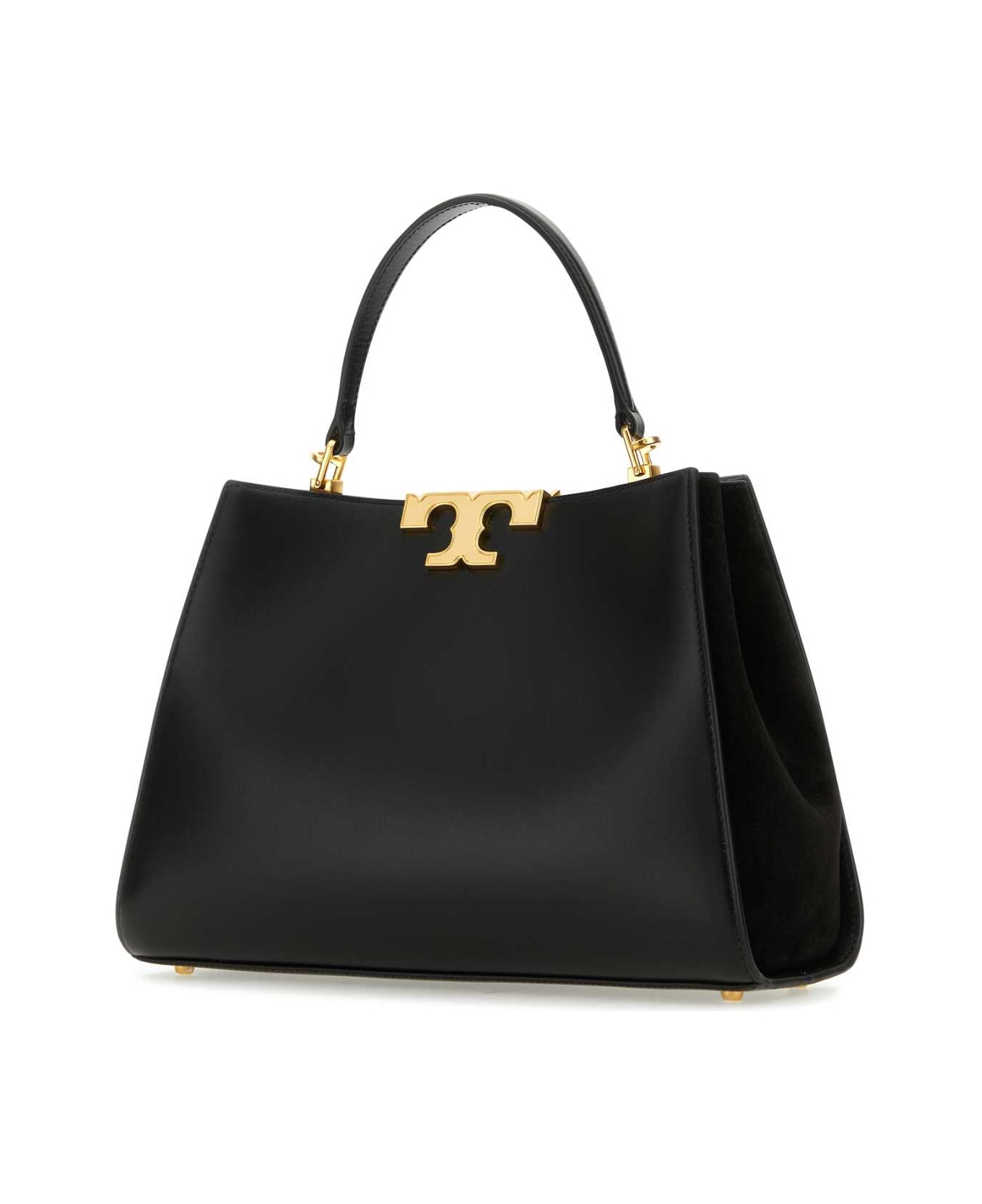 Tory Burch Black Leather Eleanor Handbag - Black