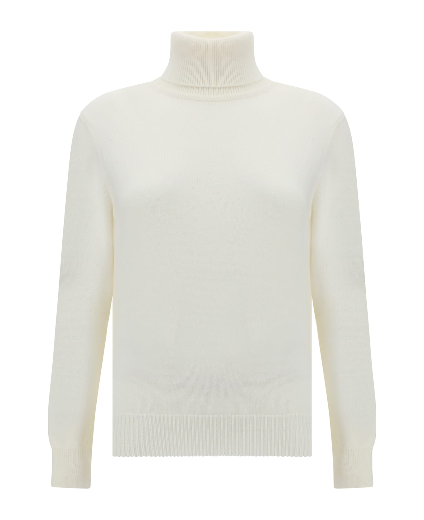 Alaia Turtleneck Sweater - Blanc Naturel