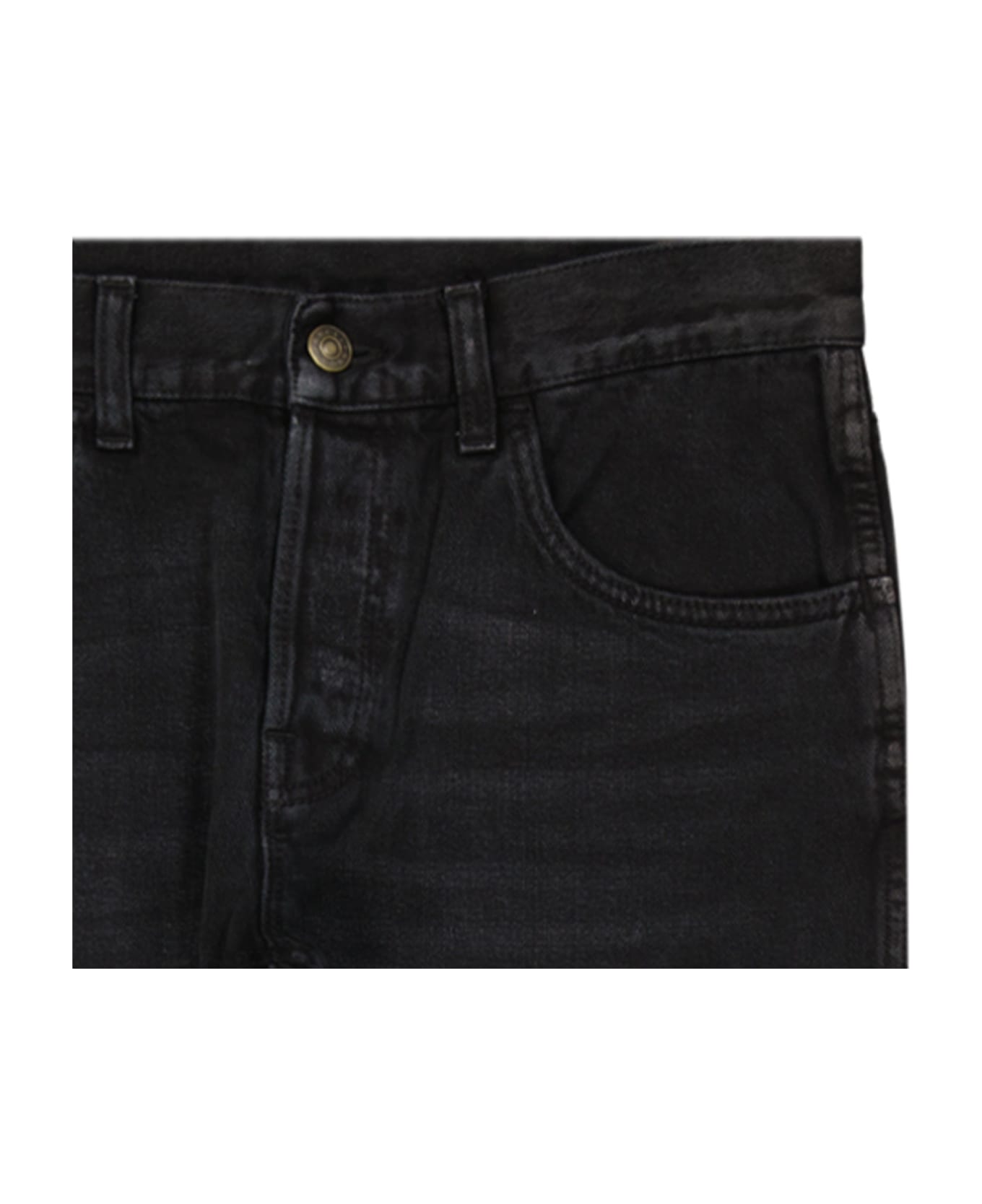 Gucci Cotton Denim Jeans - Black デニム