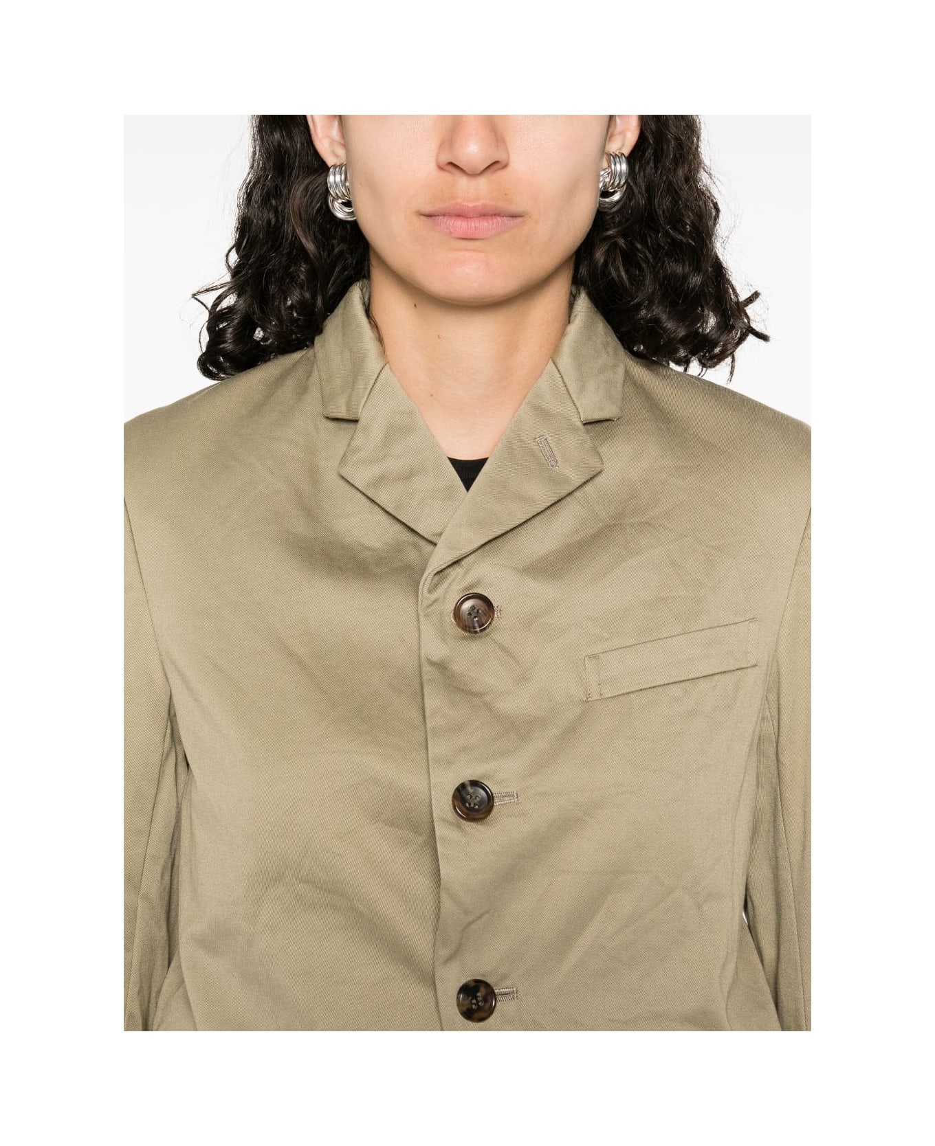 Comme des Garçons Cotton Coat - Kaki コート