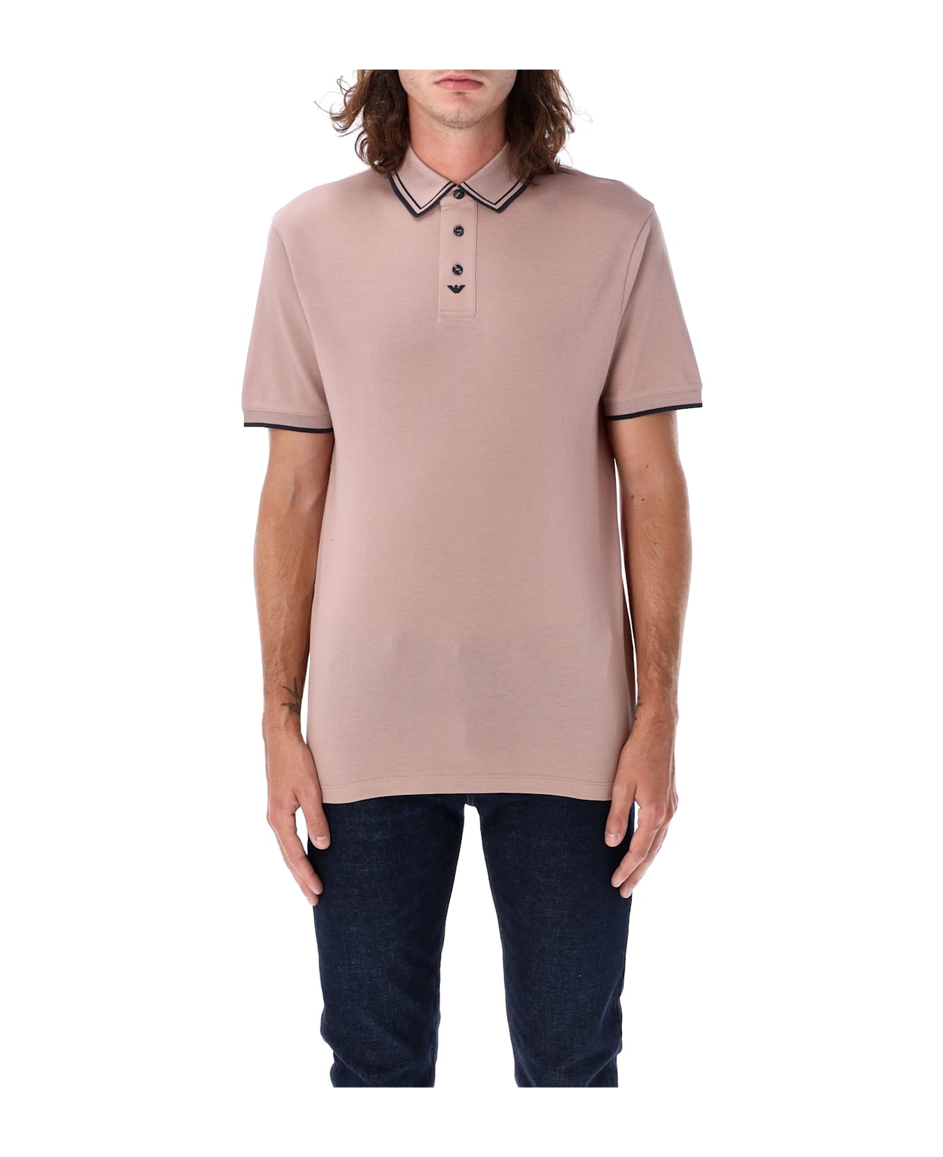 Emporio Armani Polo Shirt - FAWN FLY