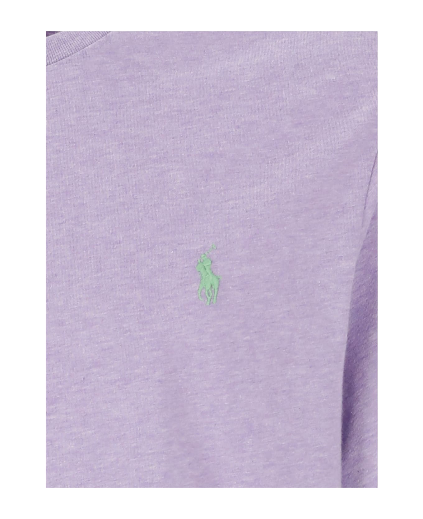 Ralph Lauren Pony T-shirt Polo Ralph Lauren - Purple シャツ