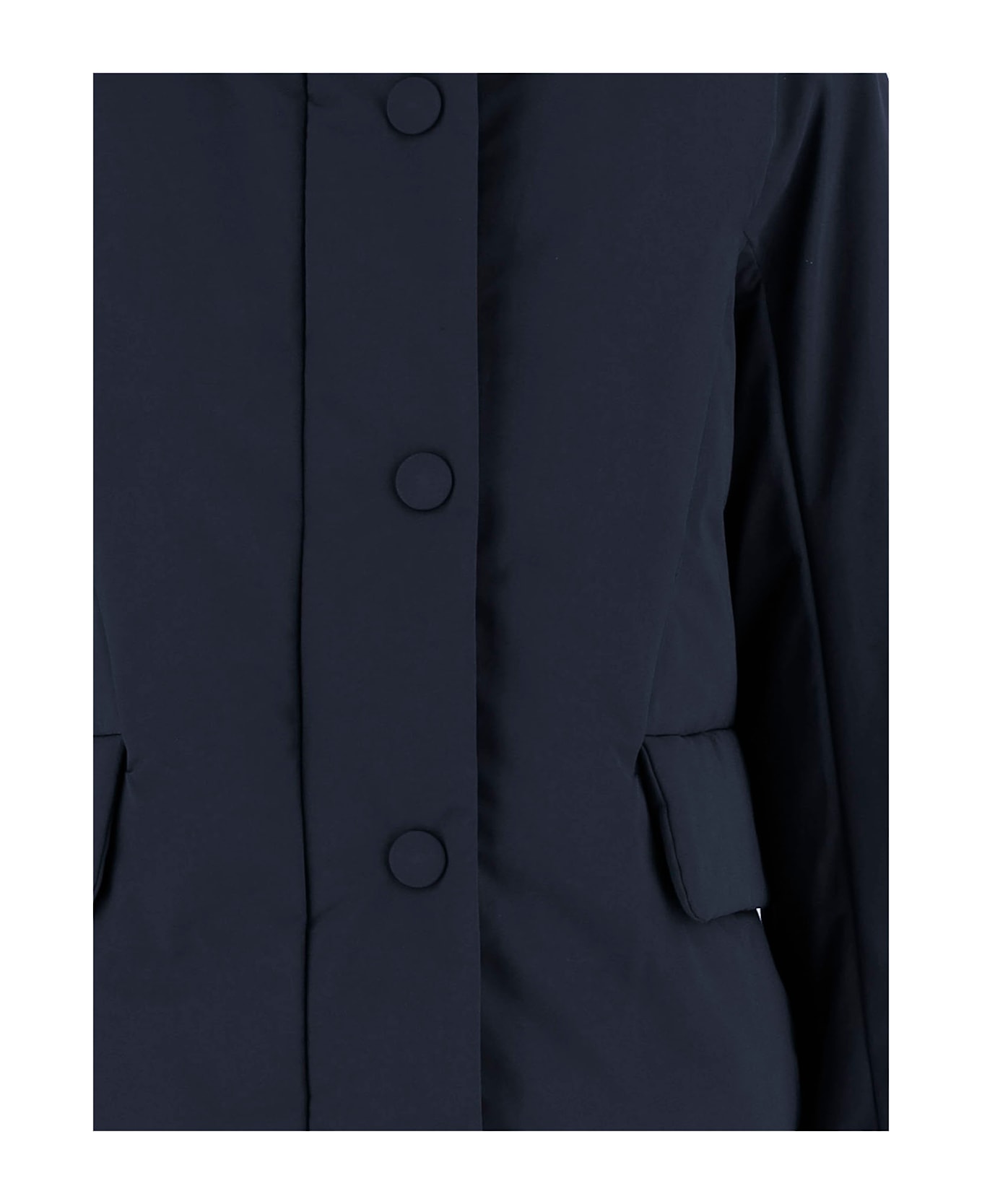 Aspesi Cotton Blend Jacket - Blue
