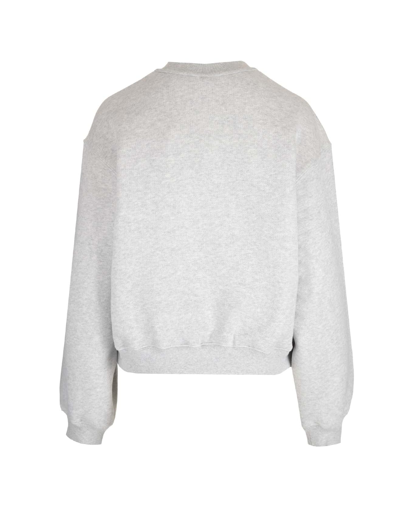 Alexander Wang Sweatshirt With Toweling Logo - Grey