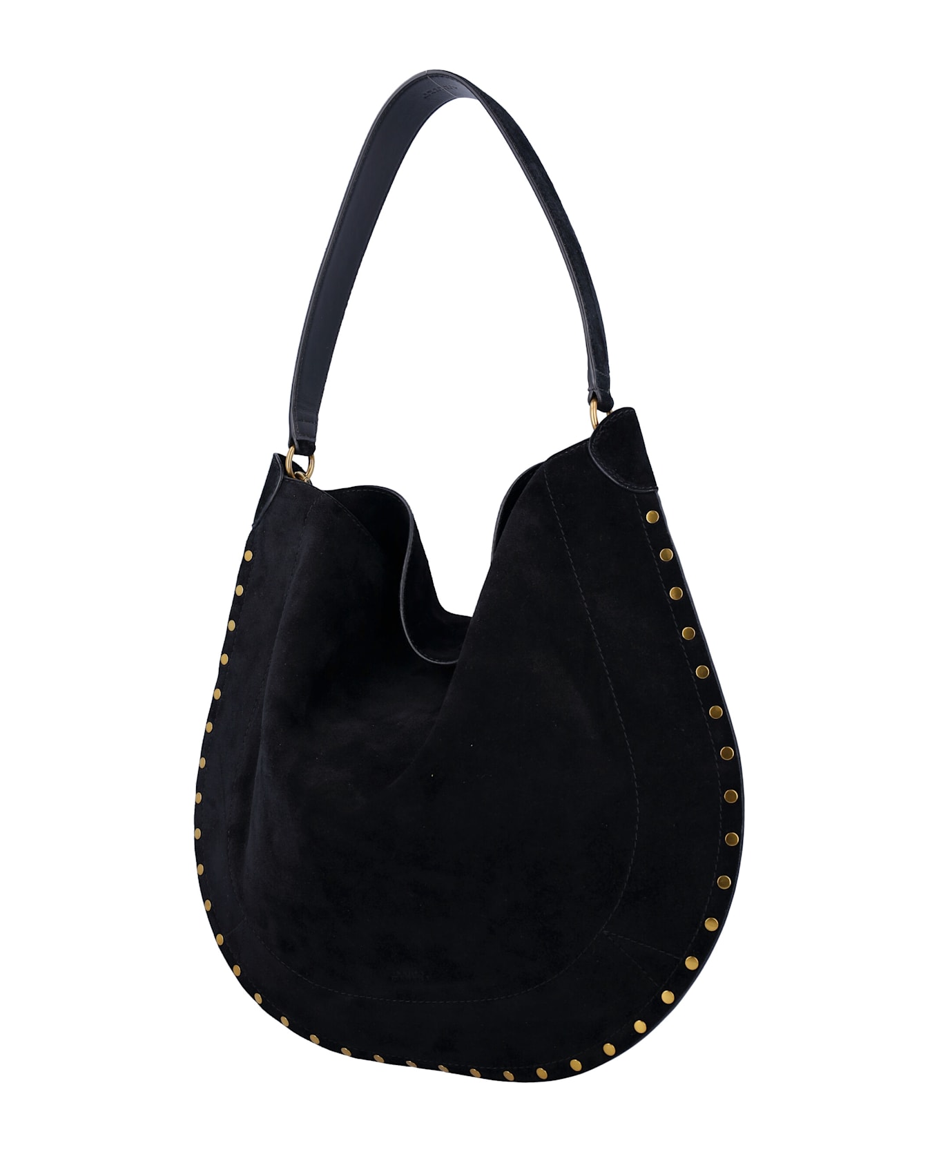 Isabel Marant Oskan Hobo Soft Bag - BLACK