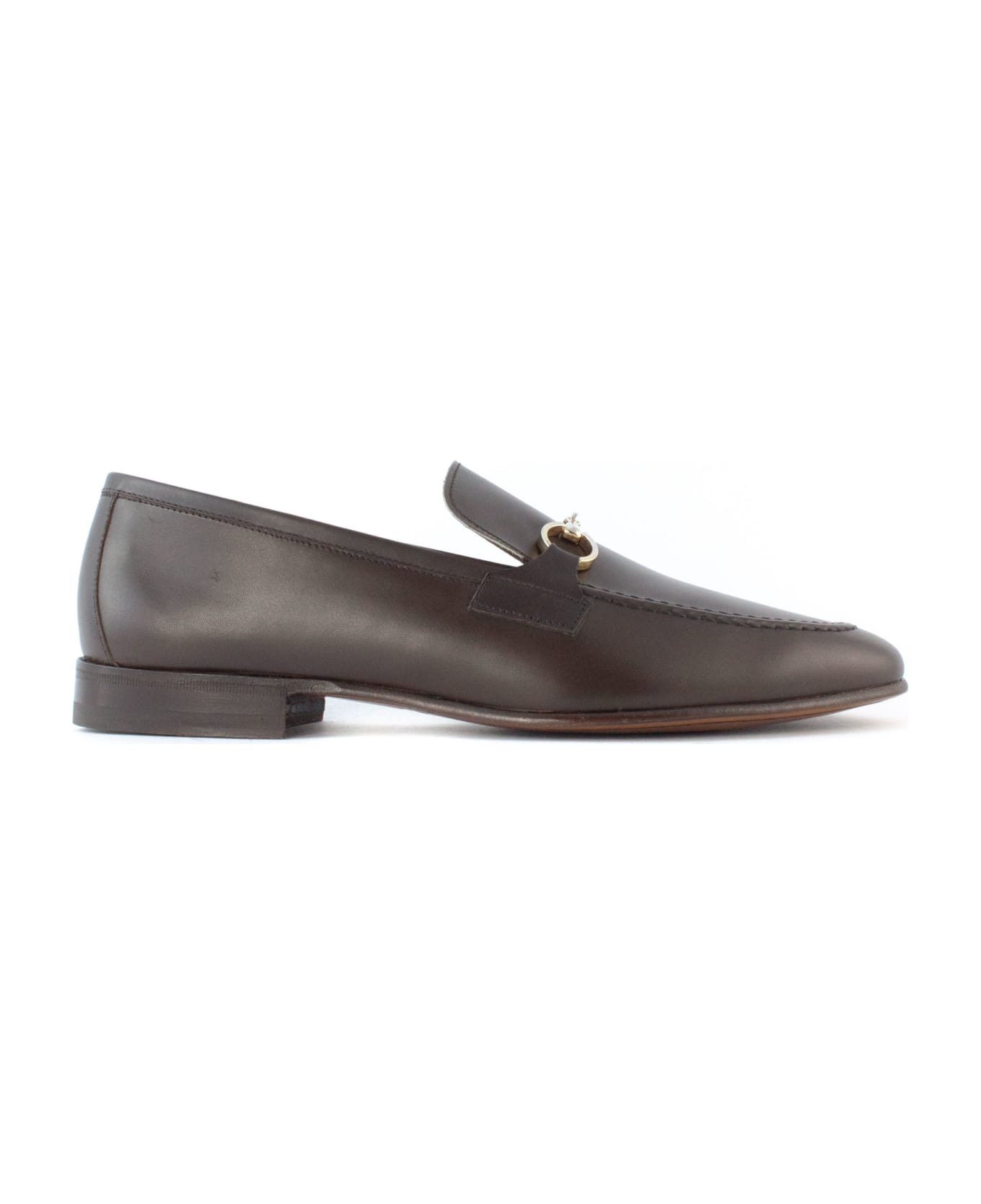 Berwick 1707 Brown Leather Loafer - Brown ローファー＆デッキシューズ