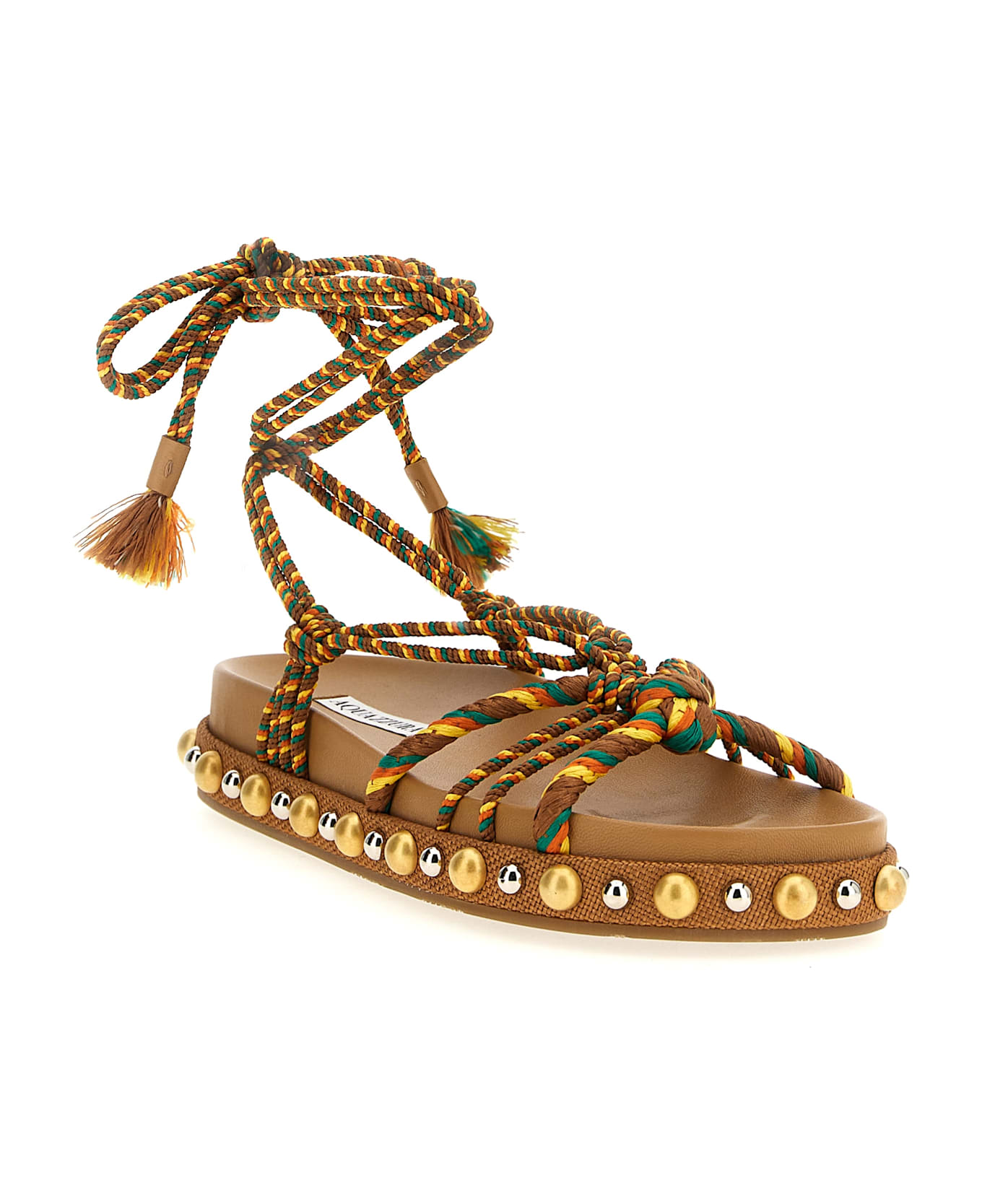 Aquazzura 
tropical
 Sandals - Multicolor