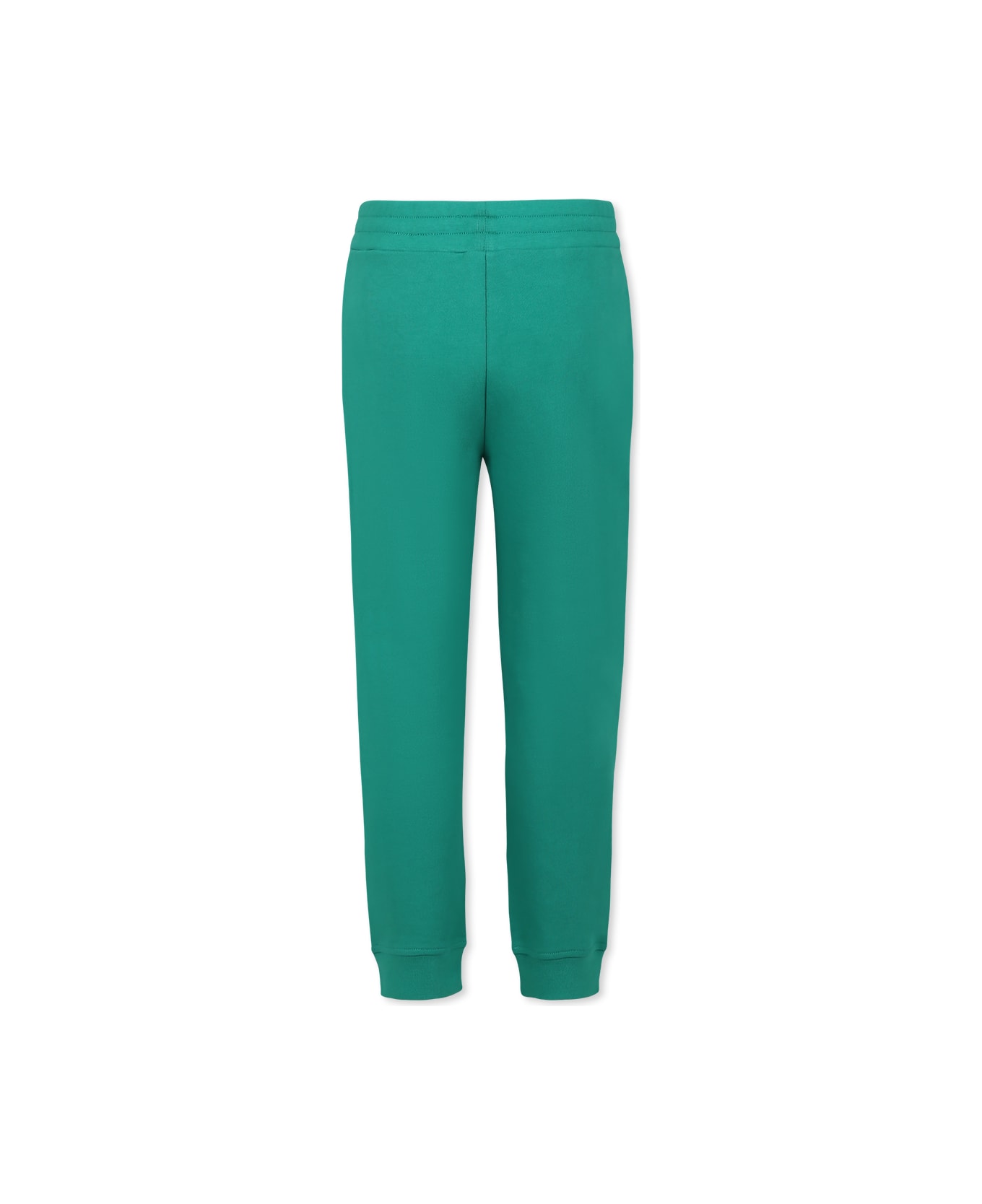 Stella McCartney Kids Green Trousers For Boy With Frogs - Green