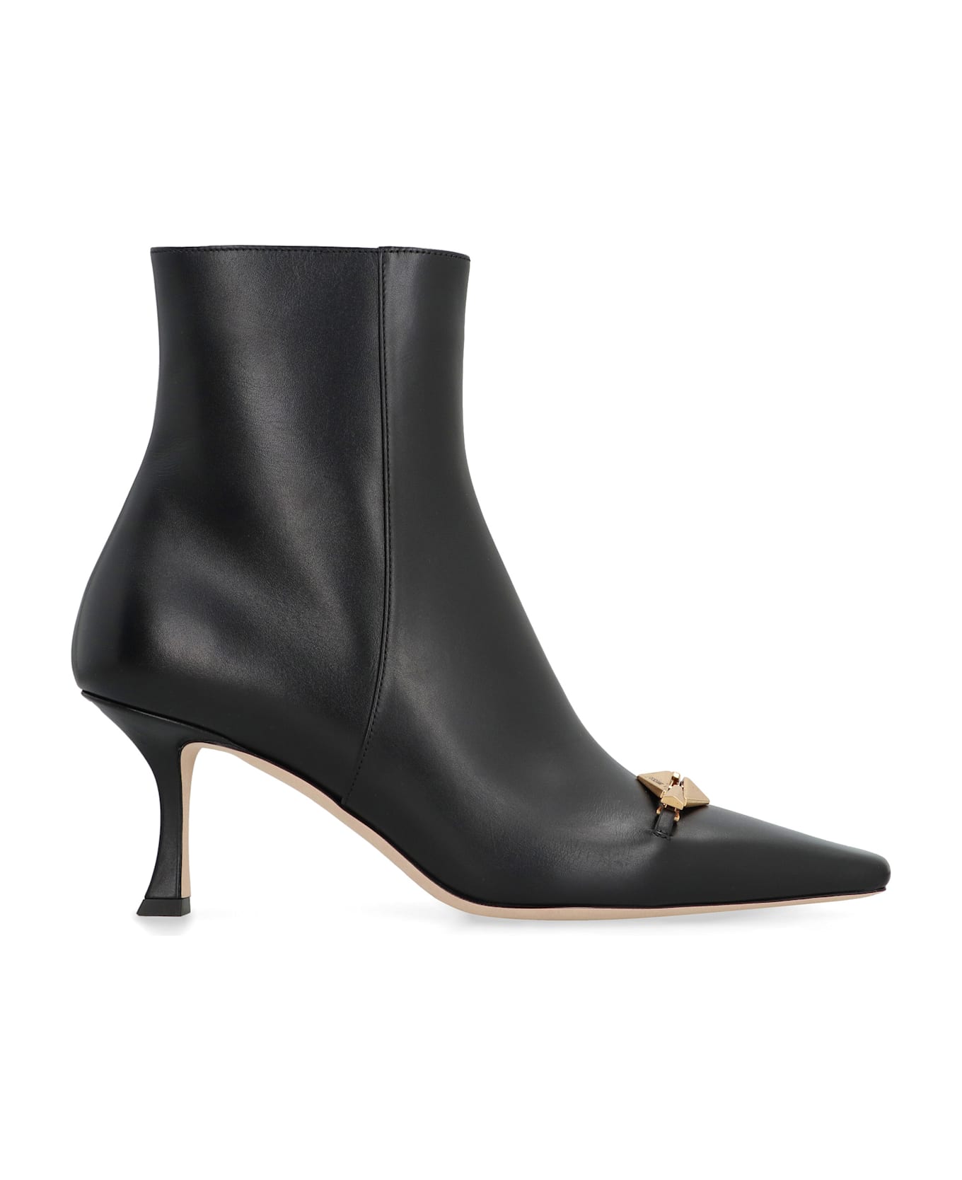 Jimmy Choo Ryker Leather Ankle Boots - black