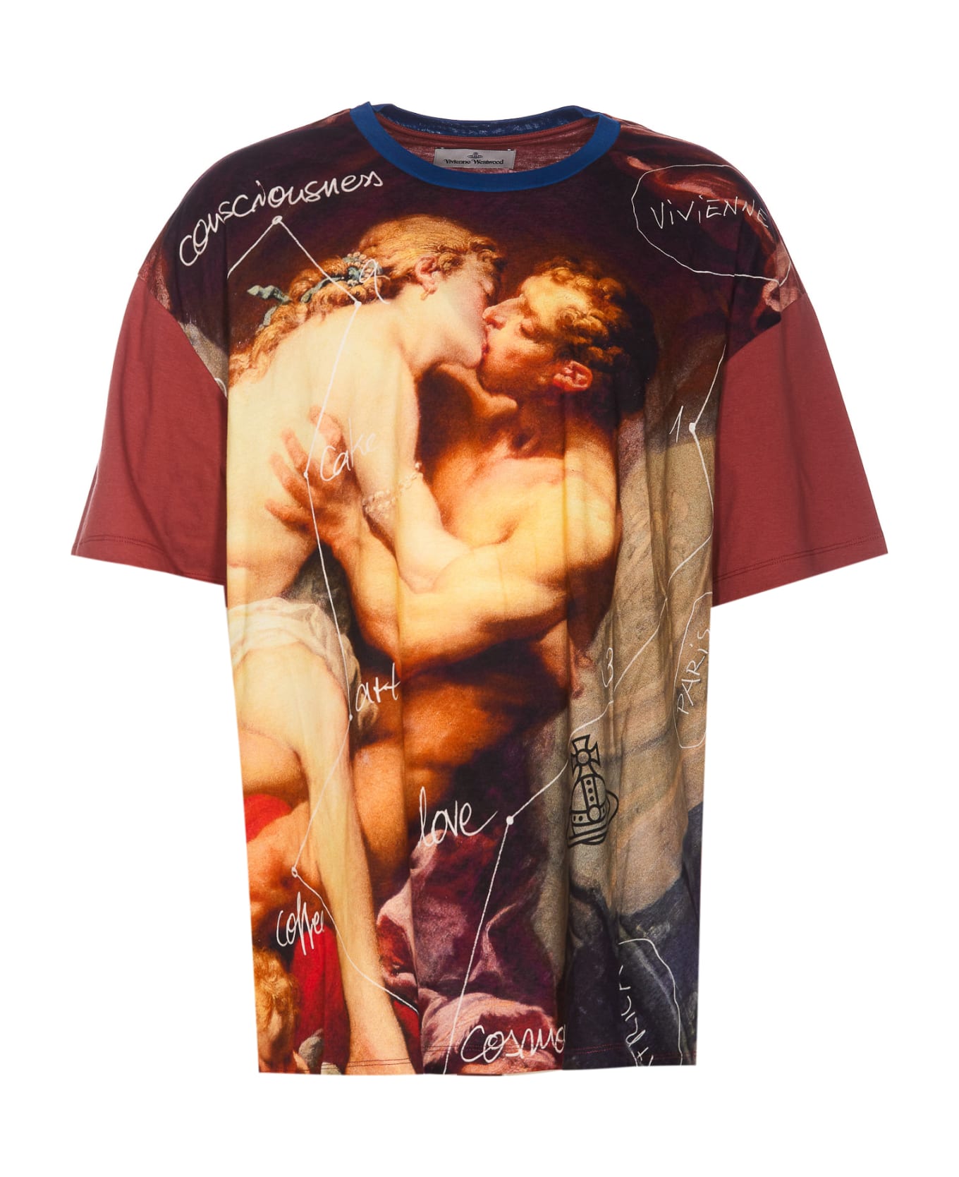 Vivienne Westwood Kiss Oversized T-shirt - Brown