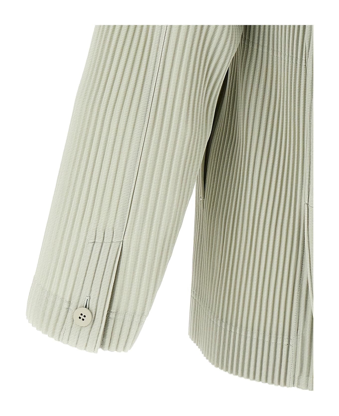 Issey Miyake 
tailored Pleats 1
 Blazer - Green