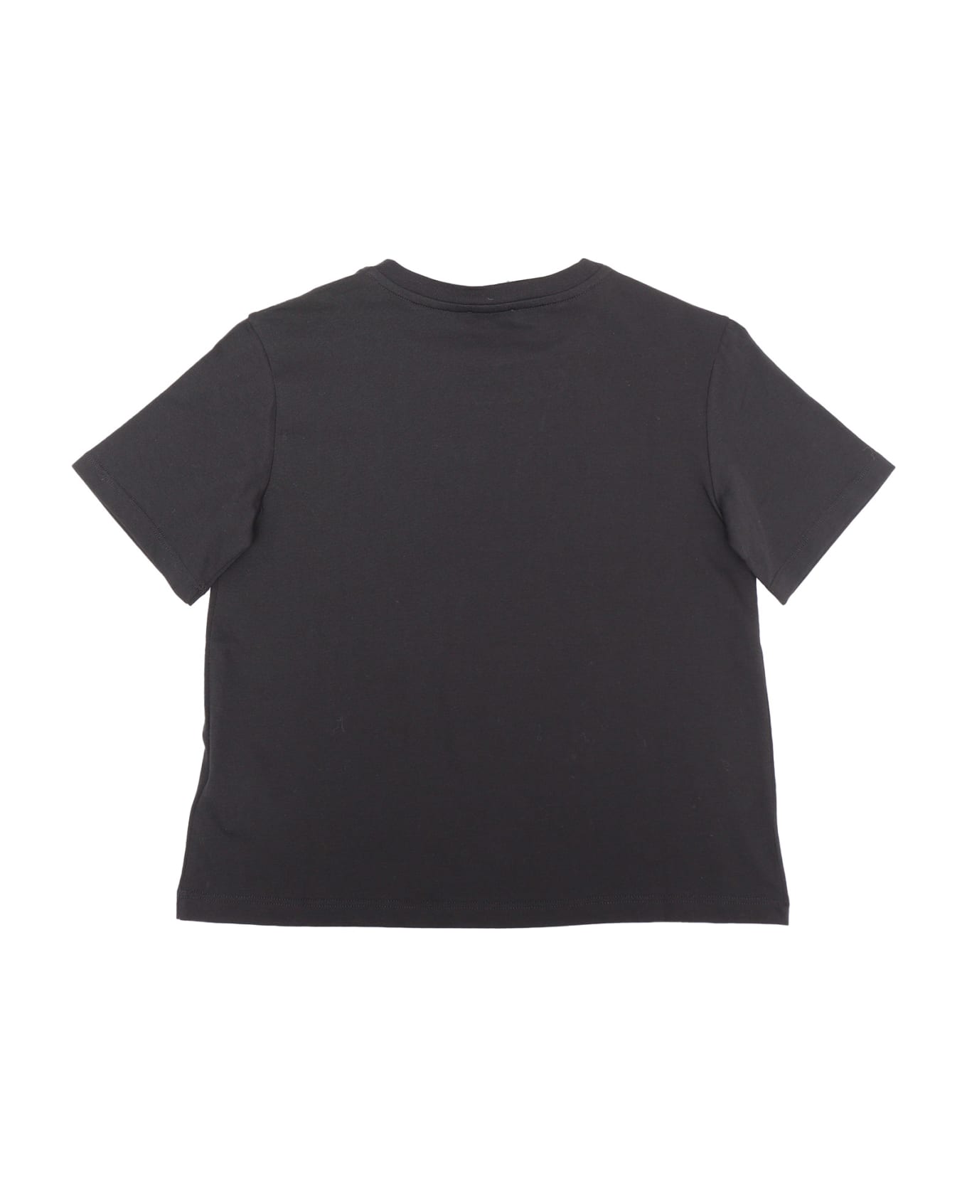Dolce & Gabbana Black T-shirt With Logo - BLACK